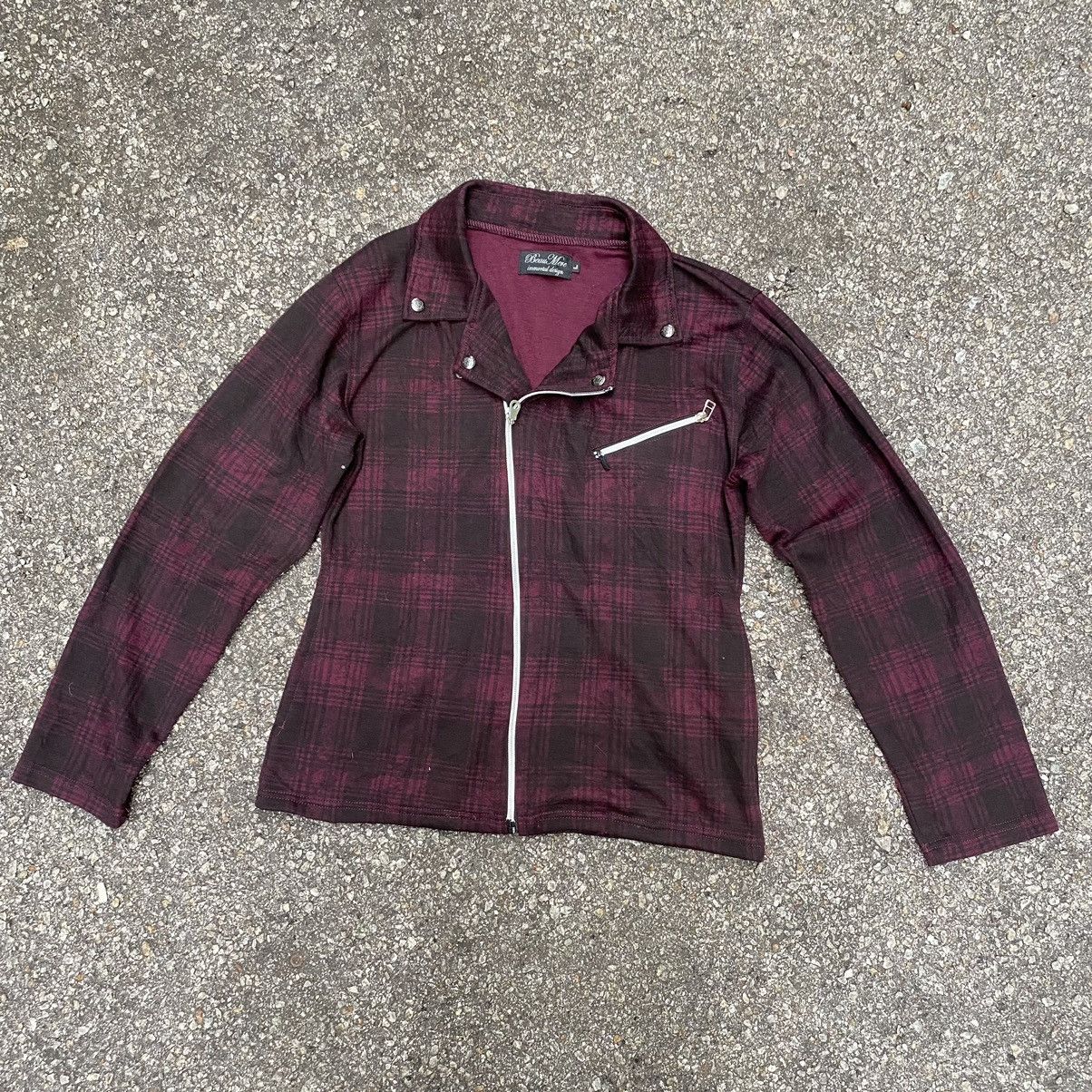 image of If Six Was Nine x Seditionaries Beaumere Punk Jacket in Burgandy, Men's (Size XS)
