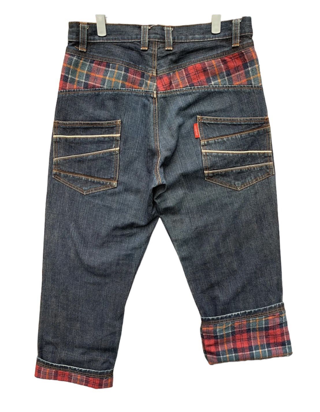 Japanese Brand 🔥🔥 elem Men Blue Denim Jeans Size US 33 - 2 Thumbnail
