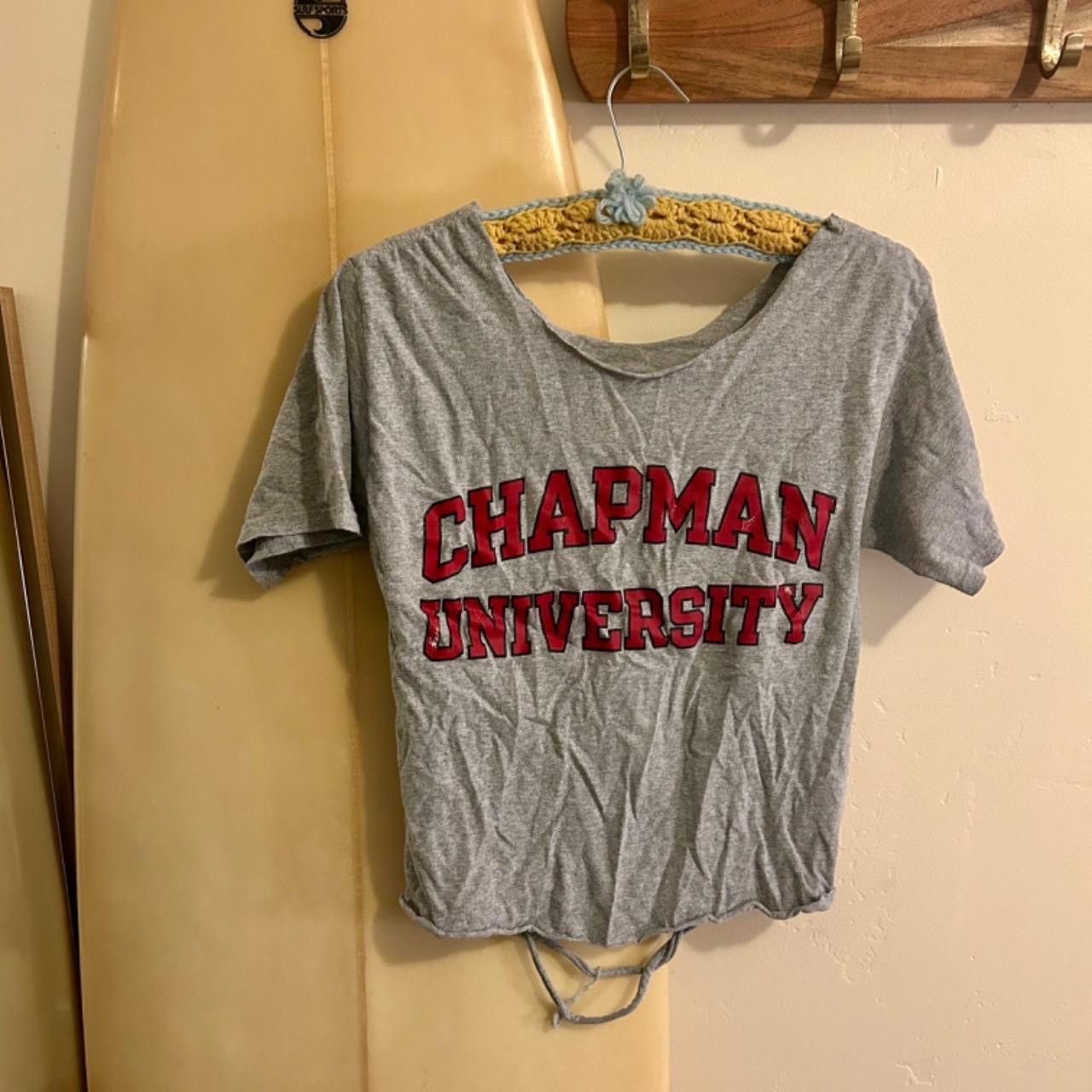 Champion Chapman University Distressed Tee Size S / US 4 / IT 40 - 1 Thumbnail