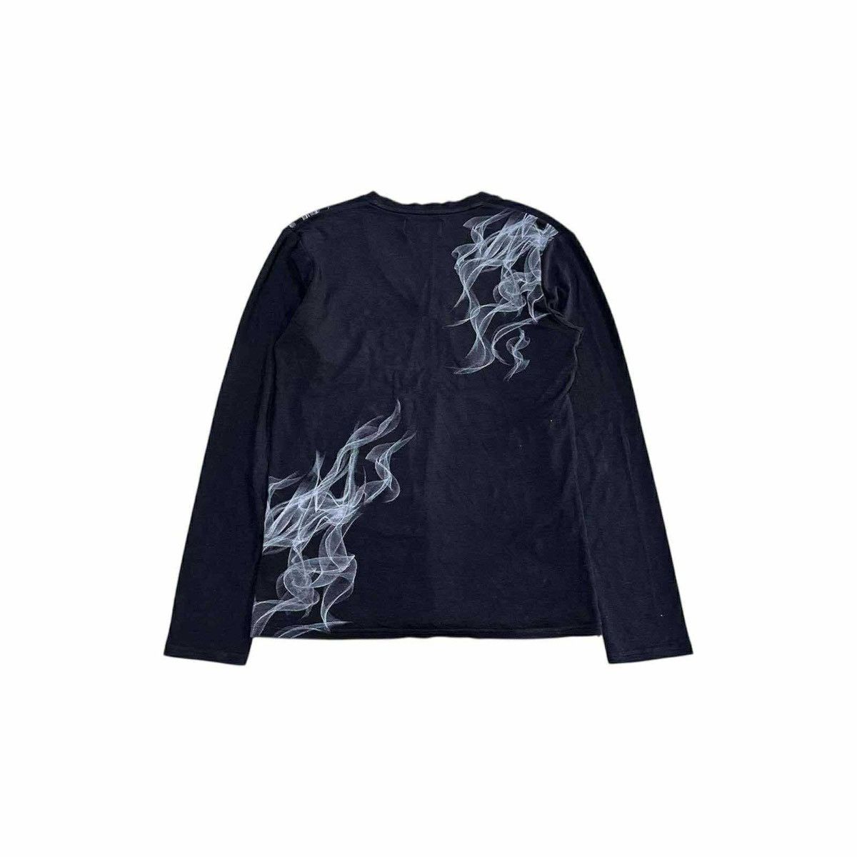 If Six Was Nine 🔥Sick Y2K Murder License Smoke Poem Long Sleeve Shirt Size US S / EU 44-46 / 1 - 4 Thumbnail