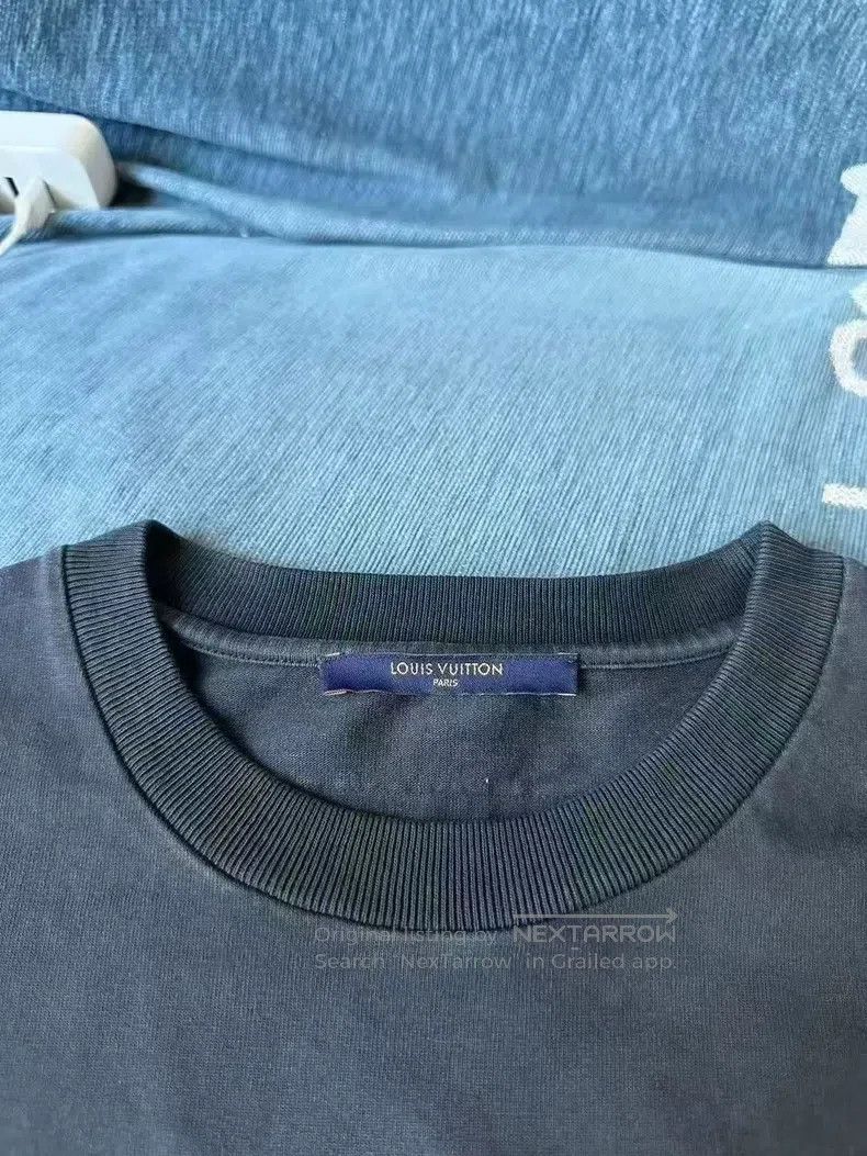 Louis Vuitton Louis Vuitton Washed Instruction Short Sleeve Size US M / EU 48-50 / 2 - 3 Thumbnail