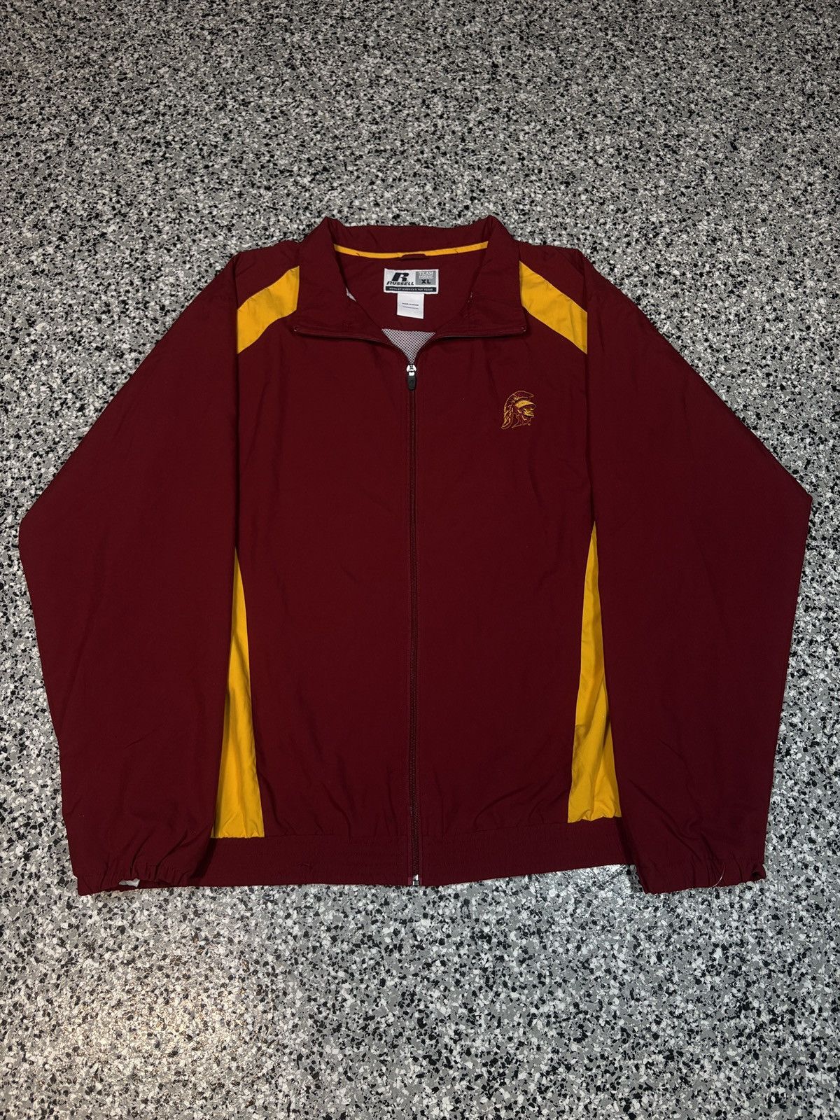 NCAA Vintage Russell Ath. USC Trojans College Jacket Size XL 0554 Size US XL / EU 56 / 4 - 1 Thumbnail