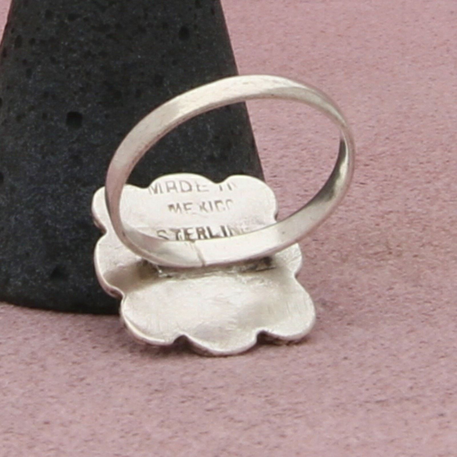 Mexicana mexico sterling silver vintage scrolled dome ring size 6.5 Size ONE SIZE - 3 Thumbnail