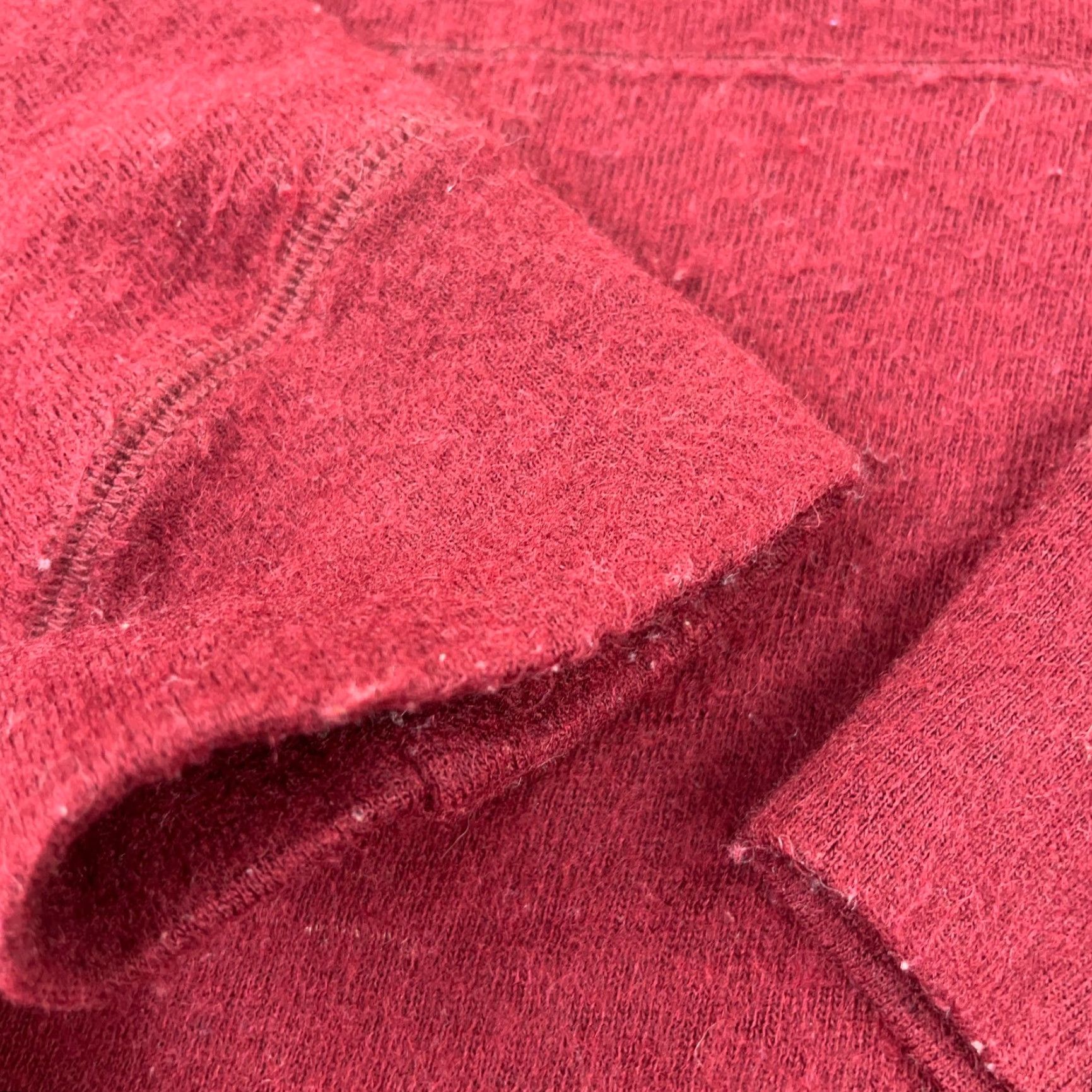 Abercrombie & Fitch VINTAGE Abercrombie & Fitch Hoodie Men S Pullover Red Wool Blend Embroidered Logo 90s Sports American Preppy Mens Size US S / EU 44-46 / 1 - 5 Thumbnail