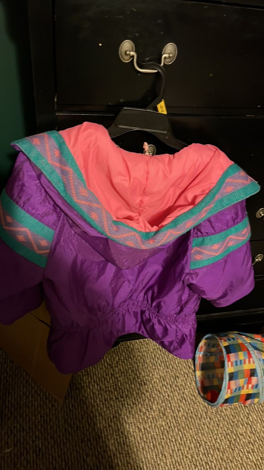 Other Vintage Weather Tamer Windbreaker Jacket Aztec Pattern 90’s Size XL / US 12-14 / IT 48-50 - 3 Thumbnail