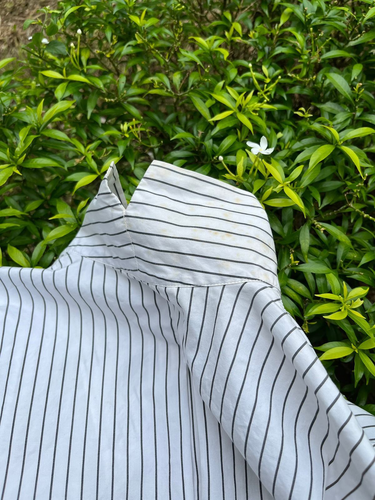 Issey Miyake × Japanese Brand Issey Miyake Stripe Button Shirt Size US M / EU 48-50 / 2 - 7 Thumbnail