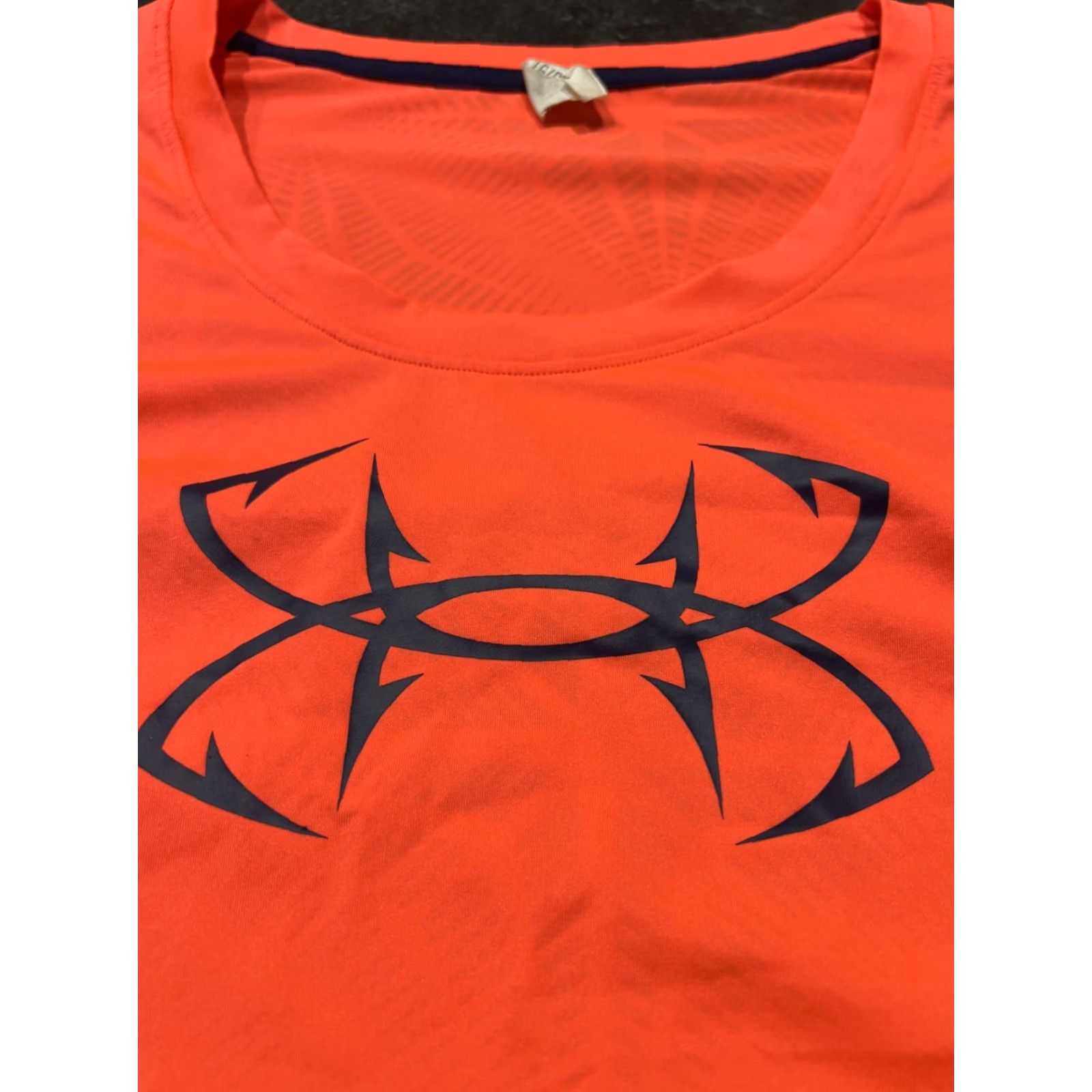 Under Armour Under Armour Women’s Long Sleeve Fishing T-Shirt L Orange Coral Activewear Size L / US 10 / IT 46 - 4 Thumbnail