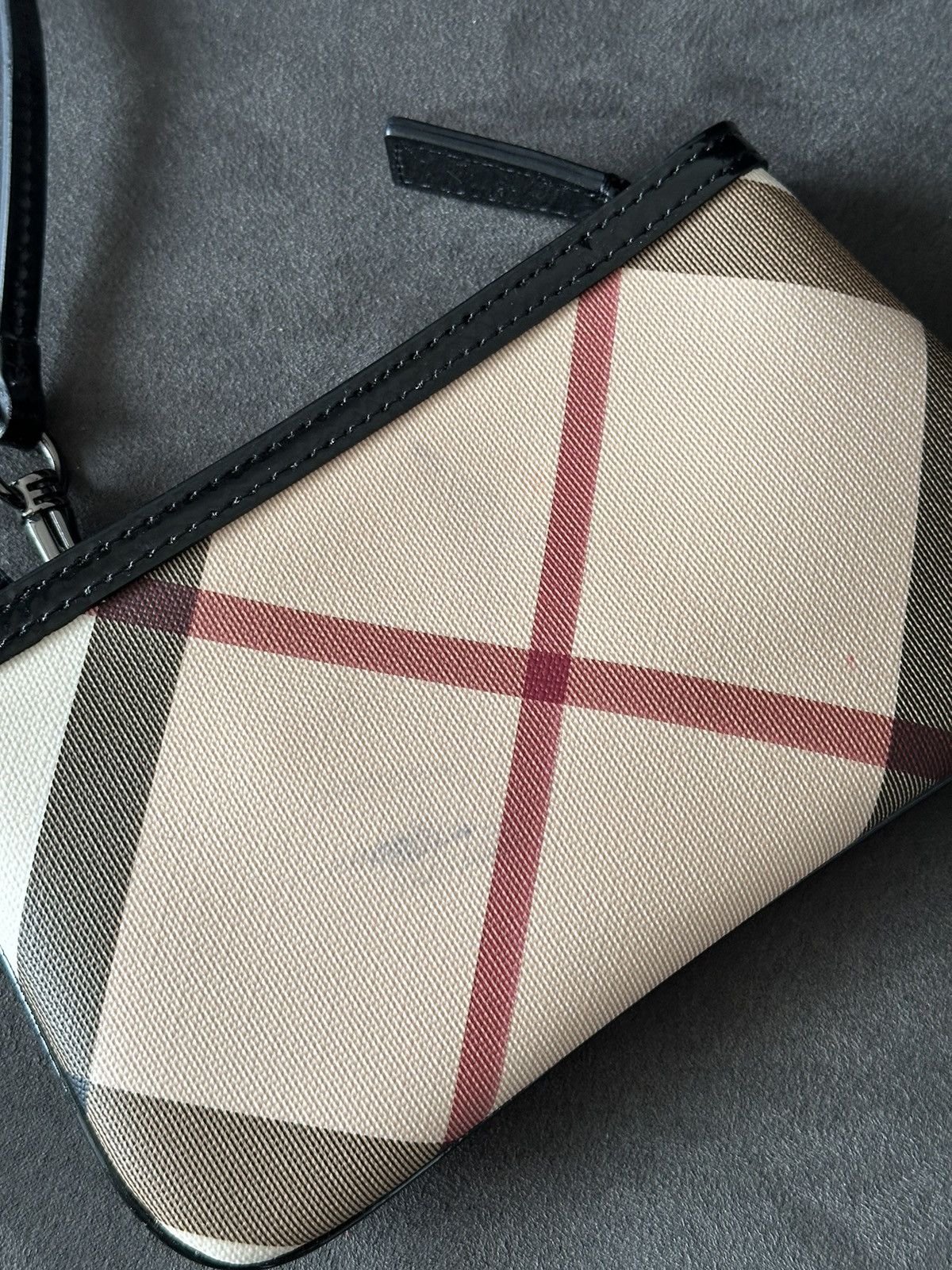 Burberry Burberry Small Nova Check Pouch / Burberry Hand bag Mini Size ONE SIZE - 9 Thumbnail