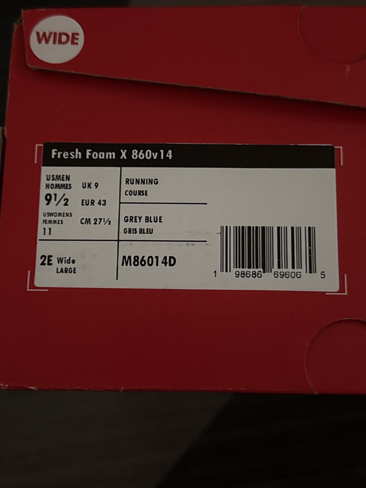 New Balance Fresh Foam X 860v 14 Size US 9.5 / EU 42-43 - 7 Thumbnail