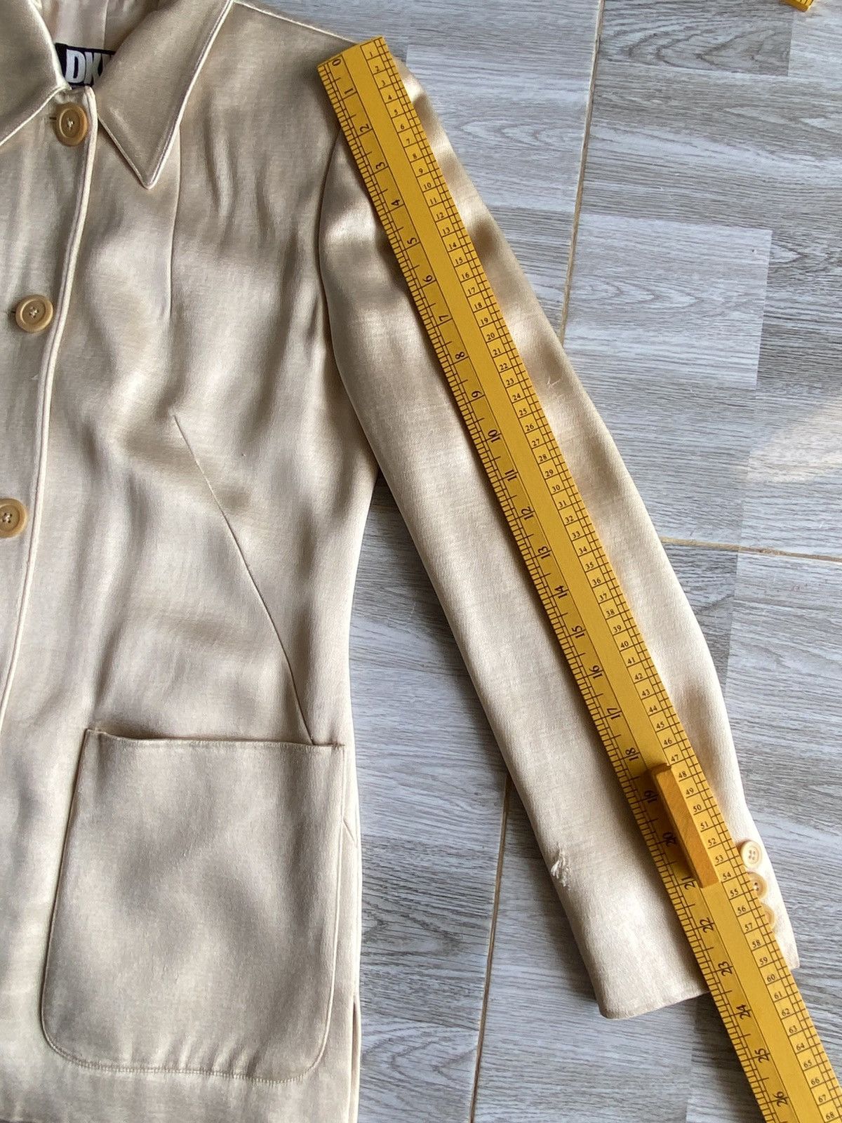 DKNY DKNY Donna Karan Wool Rayon Tailored Jacket Size S / US 4 / IT 40 - 19 Thumbnail