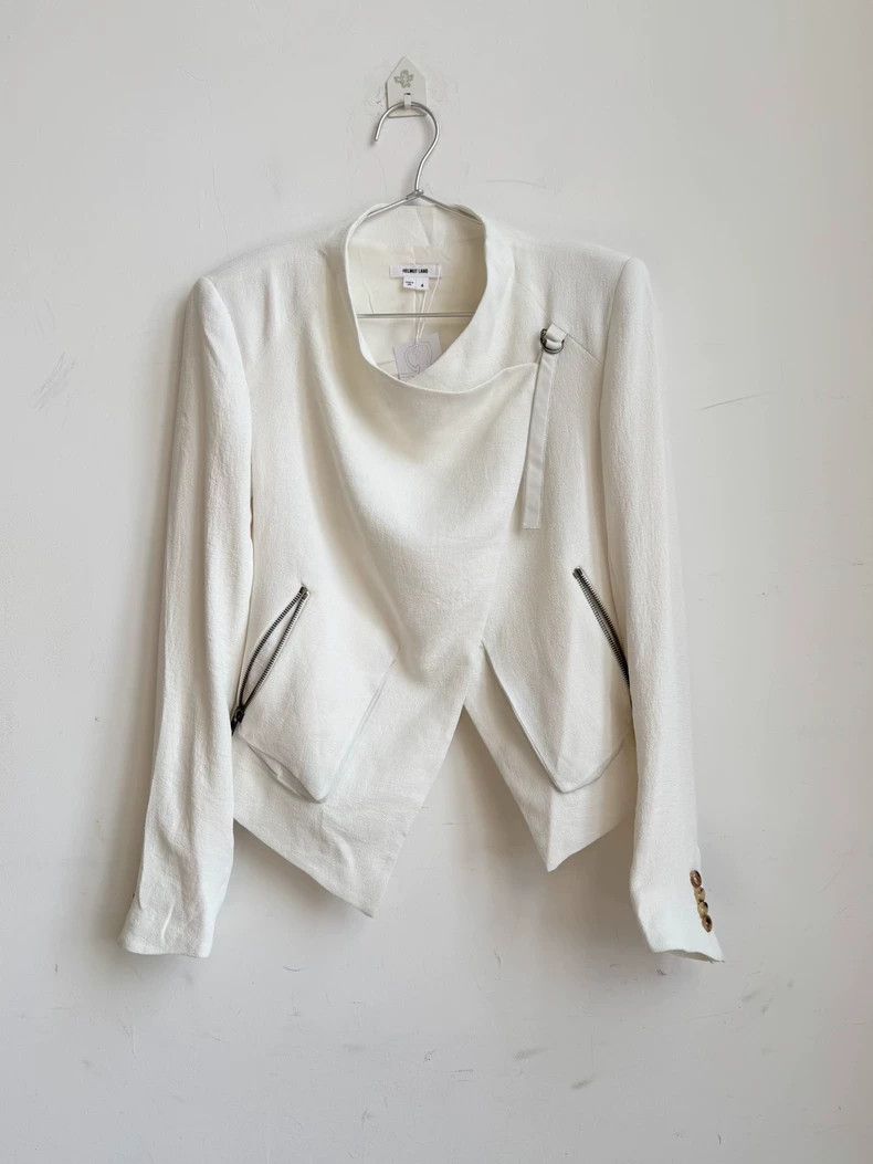 Helmut Lang HELMUT LANG White coat Size XS / US 0-2 / IT 36-38 - 1 Thumbnail