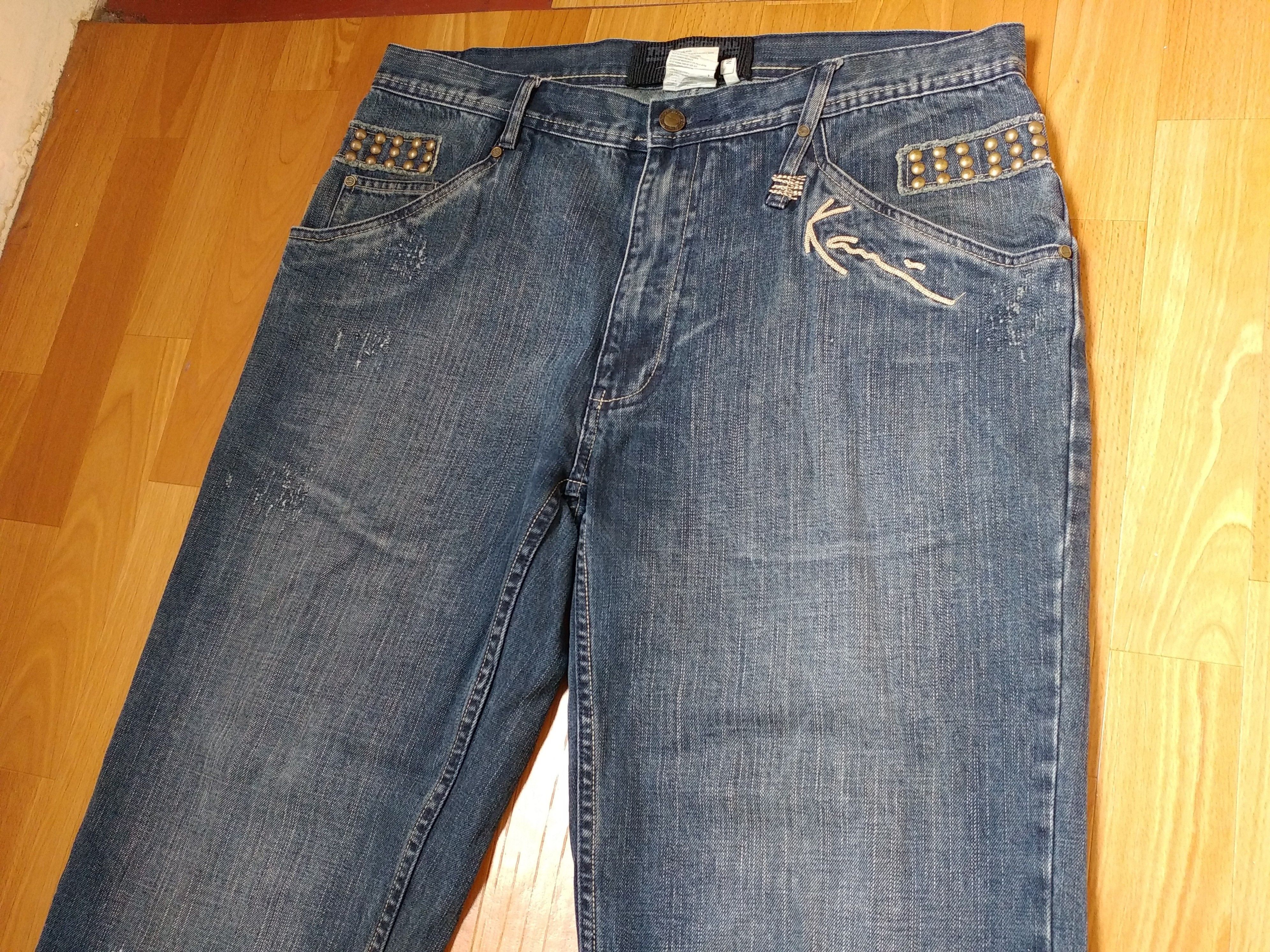 Karl Kani KARL KANI jeans, baggy, vintage Kani jeans, 90s hip hop W 36 Size US 36 / EU 52 - 13 Thumbnail