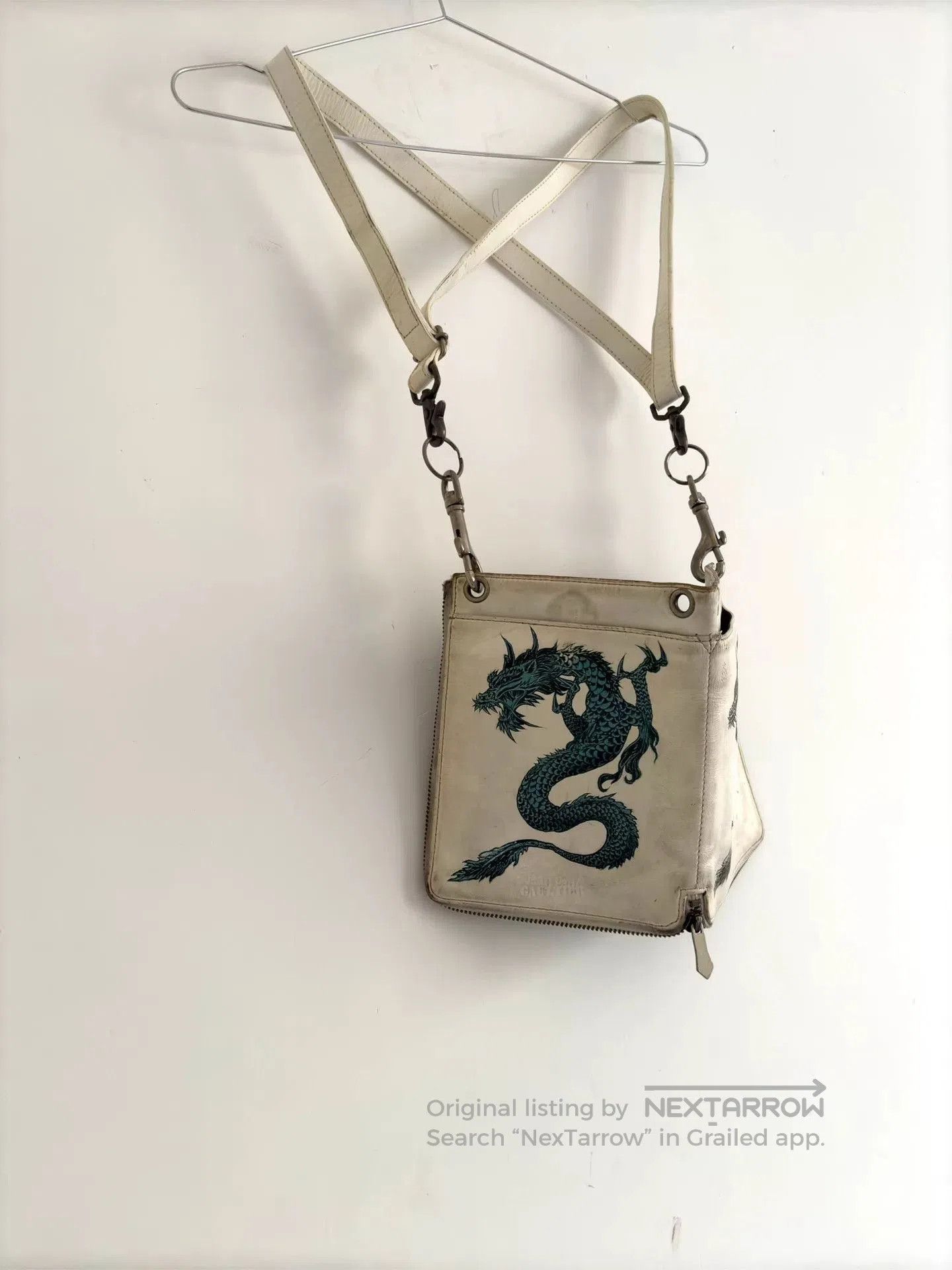 Jean Paul Gaultier 1980s Jean Paul Gaultier Dragon Print Reversible Bag. Size ONE SIZE - 3 Thumbnail