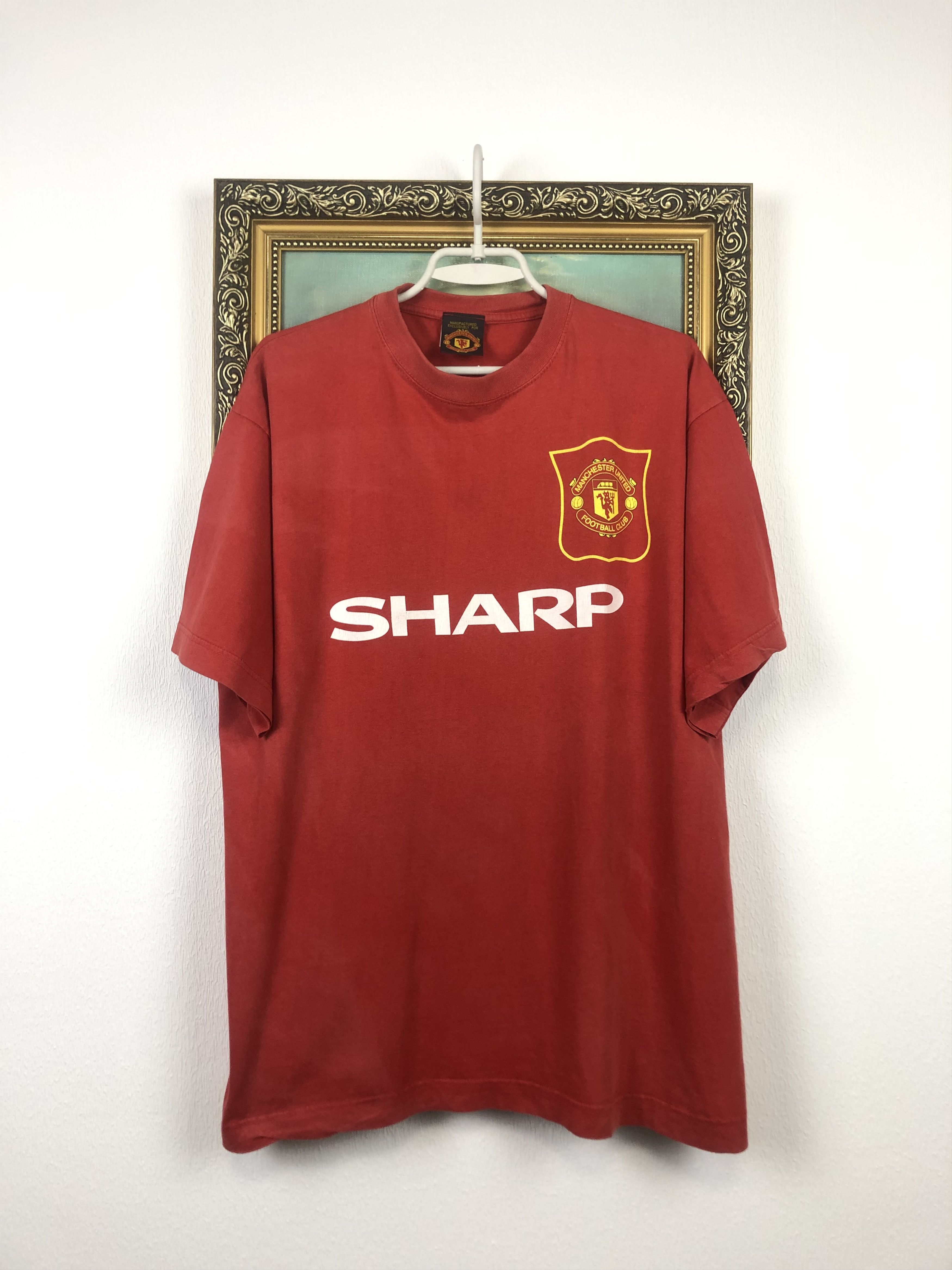 Vintage Vintage Manchester United Football Shirt Jersey Rare Hype Size US XL / EU 56 / 4 - 1 Thumbnail