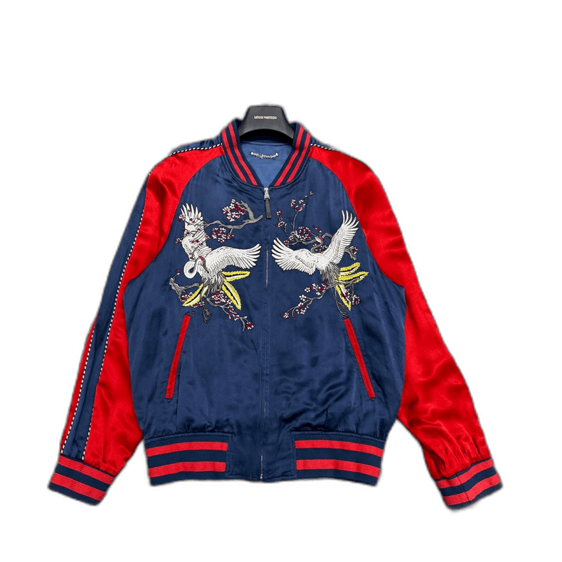 Louis Vuitton Louis Vuitton Silk Crane Jacket-2507 Size US L / EU 52-54 / 3 - 1 Thumbnail