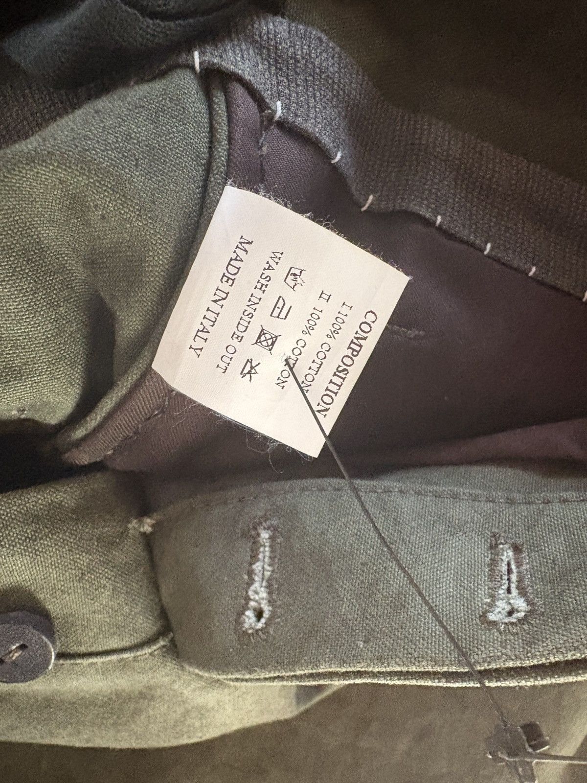 Layer-0 Layer-0 Cotton Canvas Trousers Size US 30 / EU 46 - 8 Thumbnail