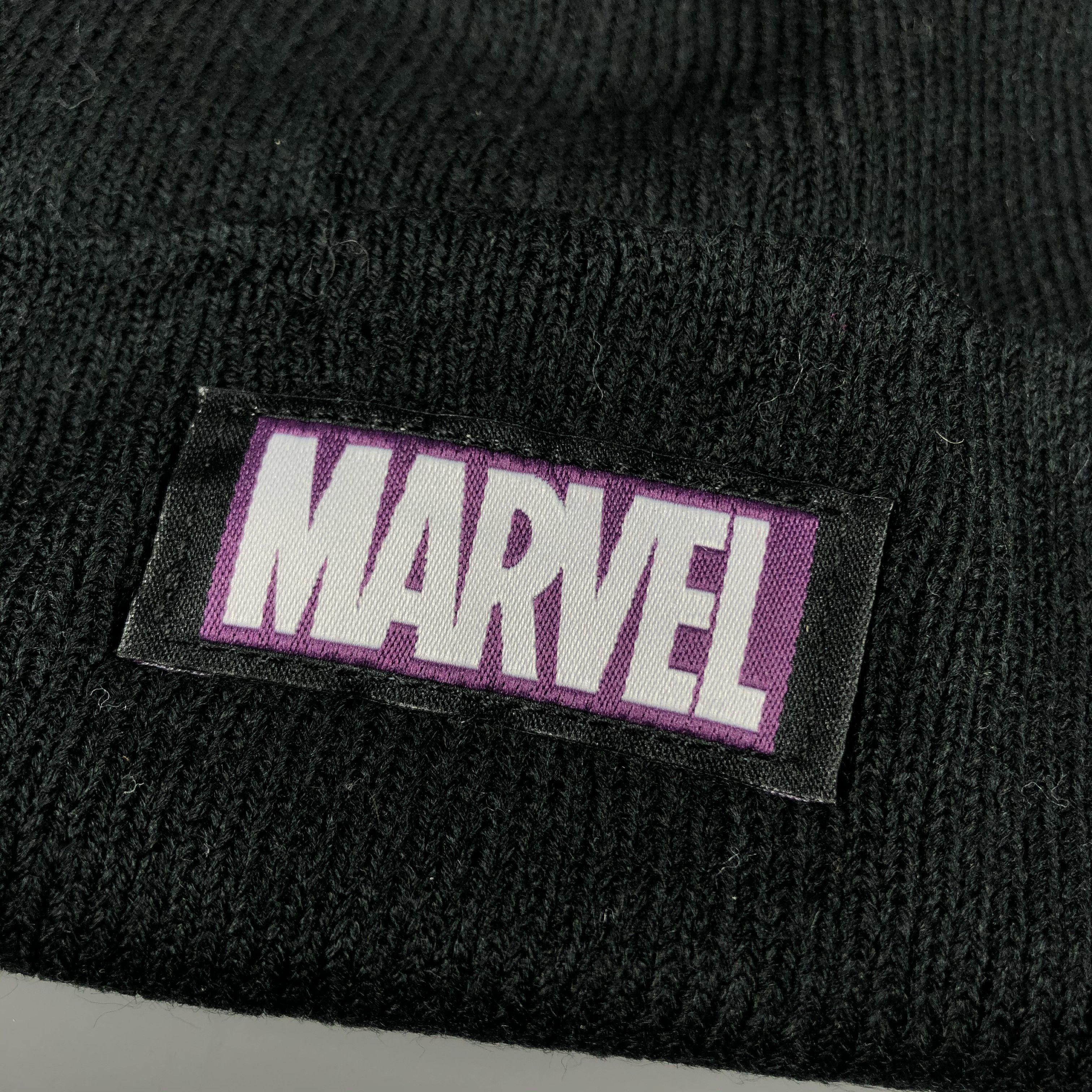 Marvel Comics × Vintage NWT Marvel Japan Beanie Snow Hat Snow Cap -D860 Size ONE SIZE - 4 Thumbnail