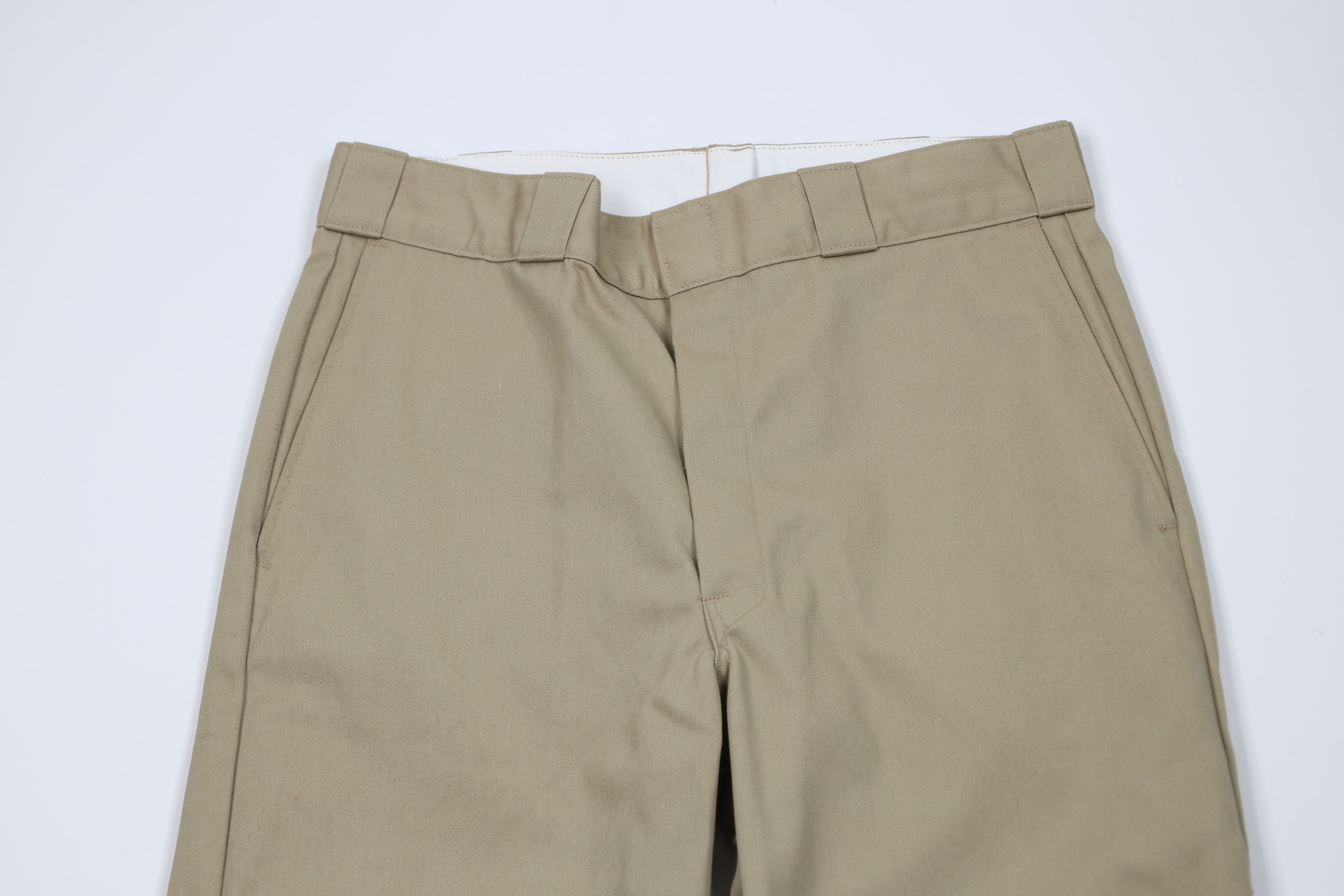 Dickies Vintage 70s Dickies Workwear Mechanic Pants Beige USA Size US 33 - 2 Thumbnail