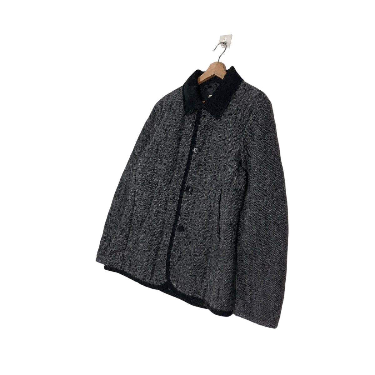 Japanese Brand 🔥Vintage Quilted Button Jacket Global Work Issey Miyake Size US L / EU 52-54 / 3 - 2 Thumbnail