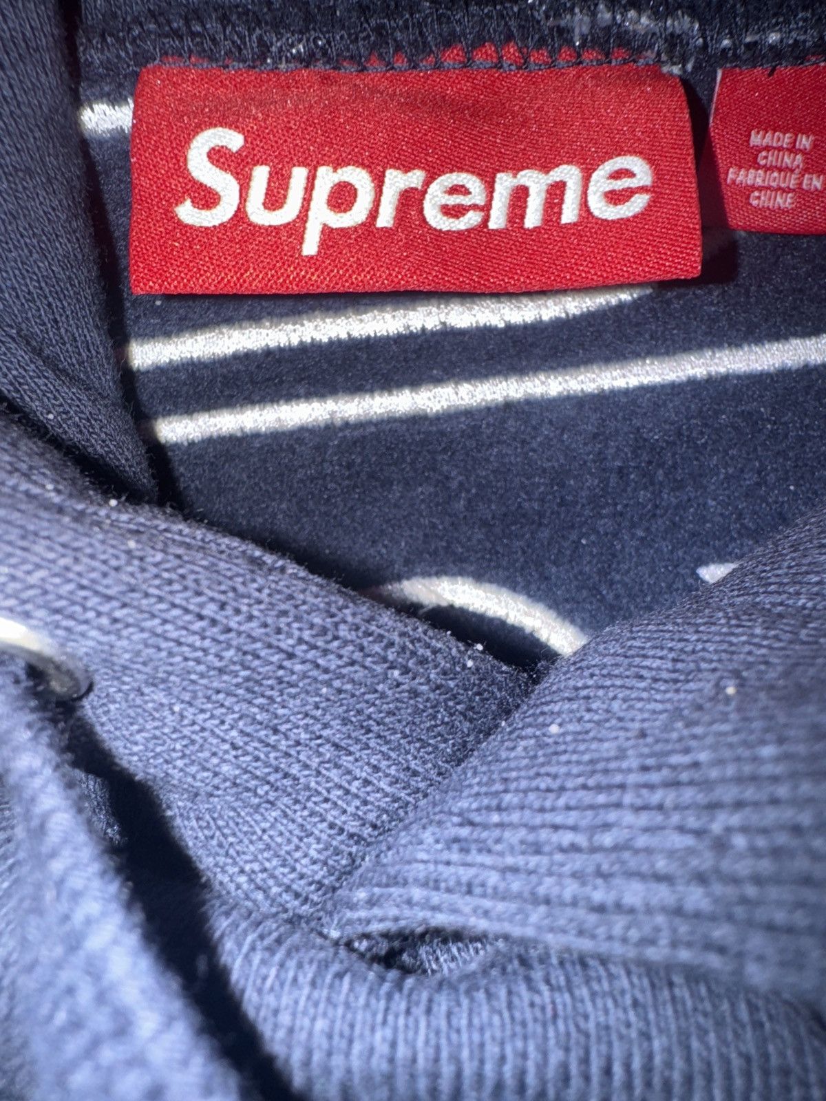 Supreme Supreme Satin applique back print hoodie ss26 Size US M / EU 48-50 / 2 - 4 Thumbnail