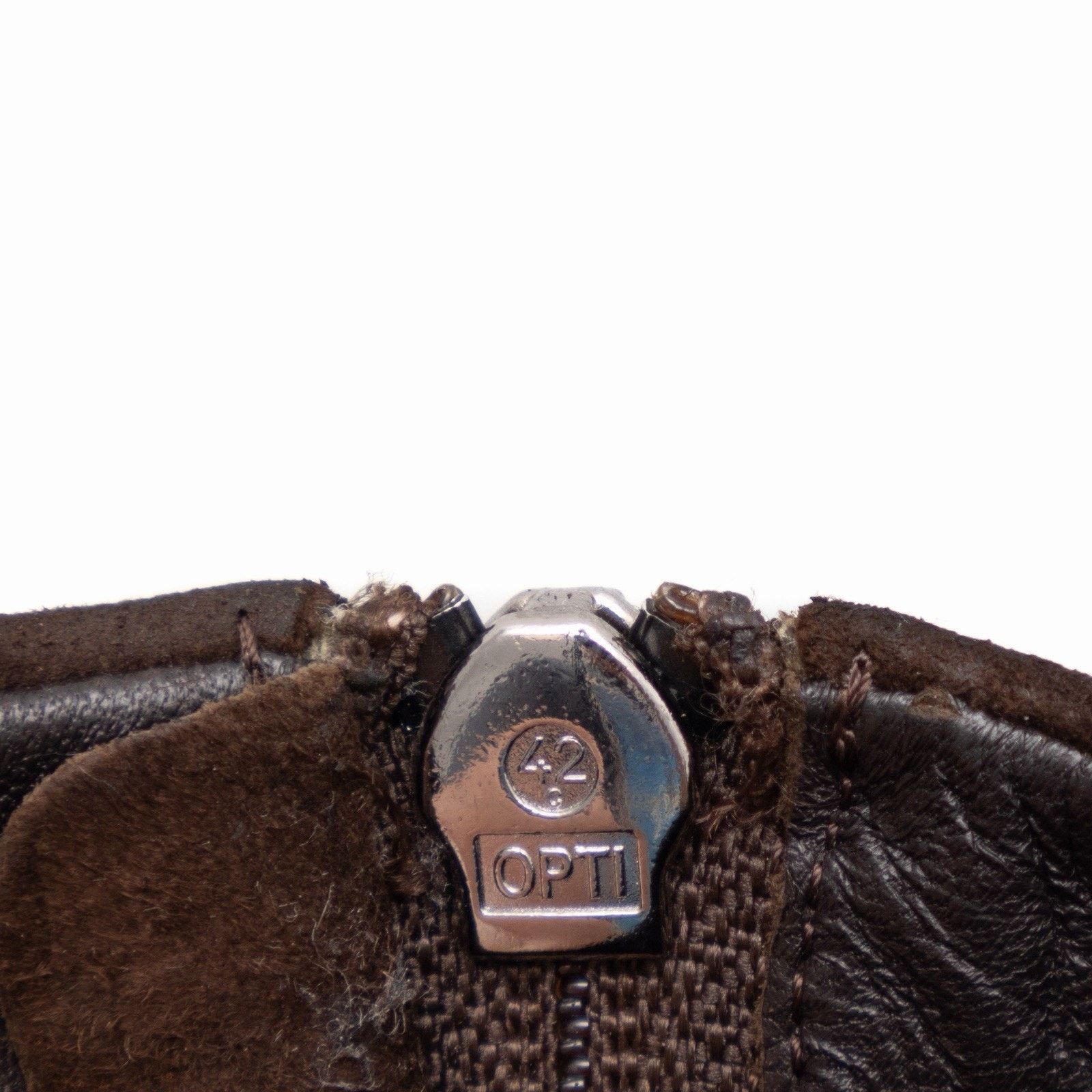 Prada 1.6k.$ Prada Brown Suede Ankle Side Zip Triangle Logo Boots Size US 5 / IT 35 - 12 Thumbnail