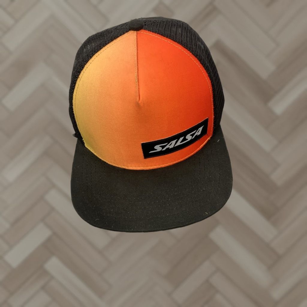 Logo 7 Tucker Salsa Racing Hat Logo Snapback Baseball Cap Orange Black /844 Size ONE SIZE - 1 Thumbnail