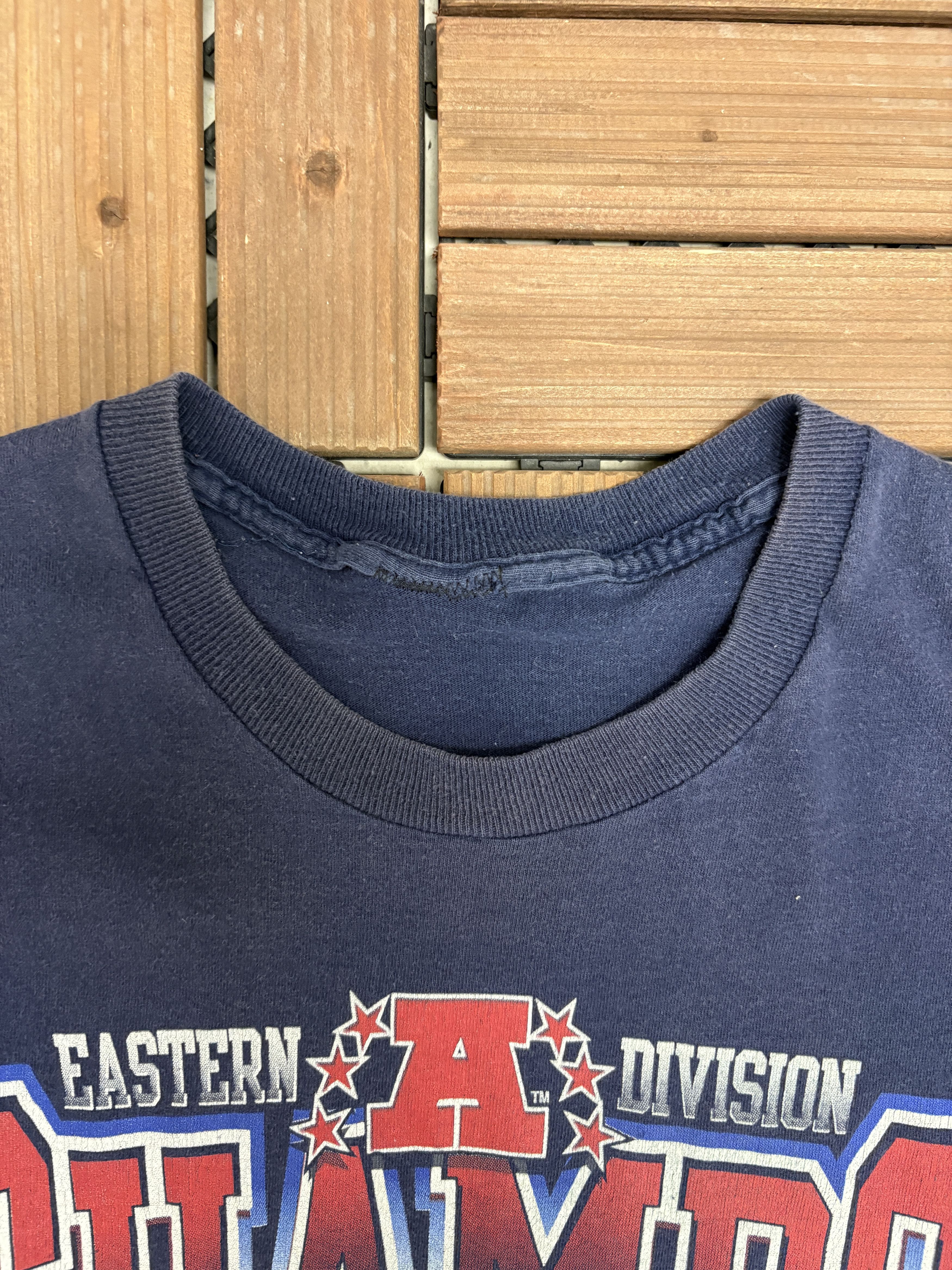 Vintage New England Patriots Division Champs 1996 Vintage T-Shirt Size US L / EU 52-54 / 3 - 6 Thumbnail
