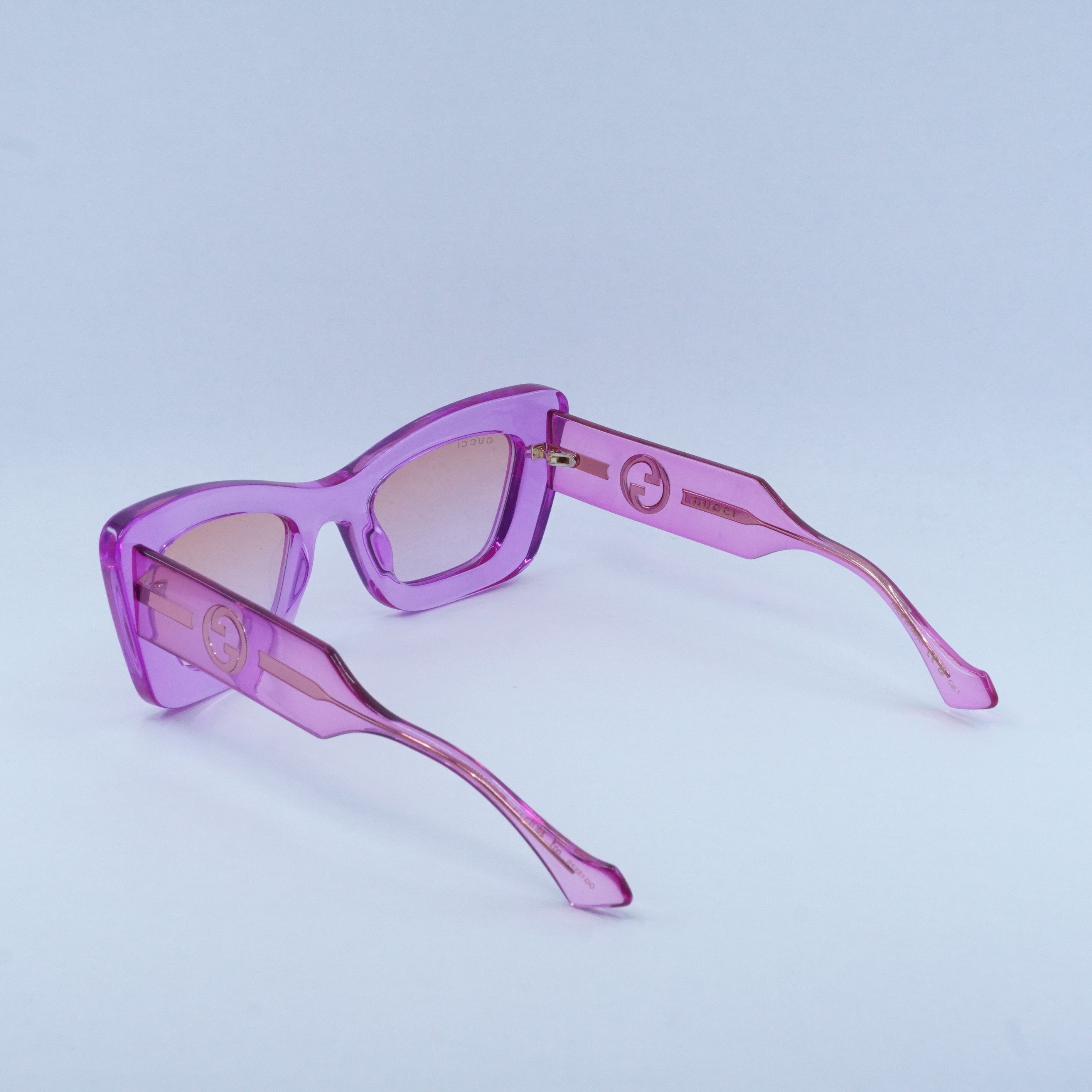 Gucci Gucci GG1552S 003 Women Sunglasses Magenta Frame Size ONE SIZE - 7 Thumbnail