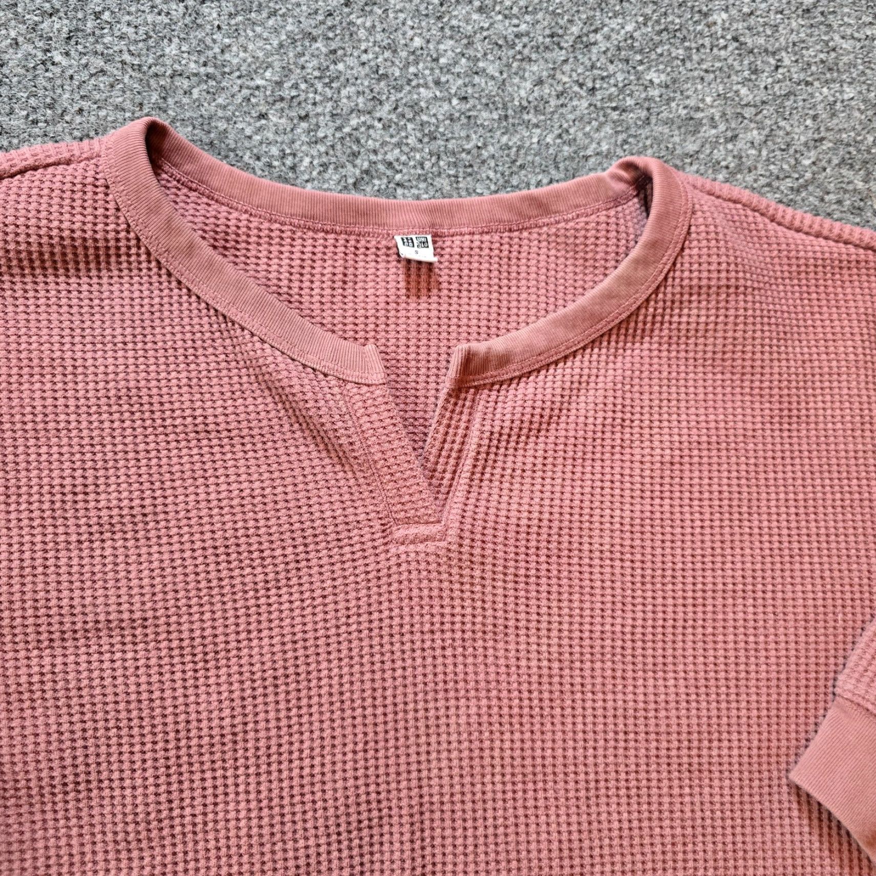 Uniqlo Uniqlo Dress Shirt Dress Womens Size S Pink Thermal Waffle Knit Basic Capsule Casual Shirt Dress Women Pink Thermal Waffle Knit Capas… Size S / US 4 / IT 40 - 2 Thumbnail