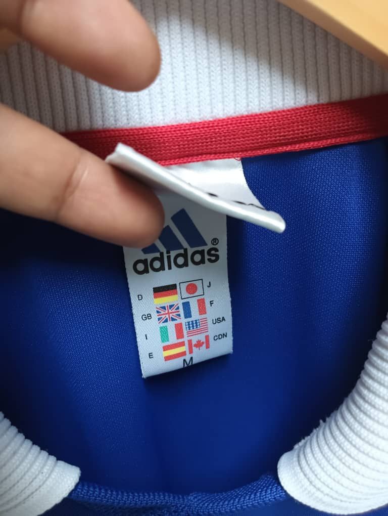Adidas × Vintage Vintage 90s jfa japan national jersey Size US M / EU 48-50 / 2 - 3 Thumbnail