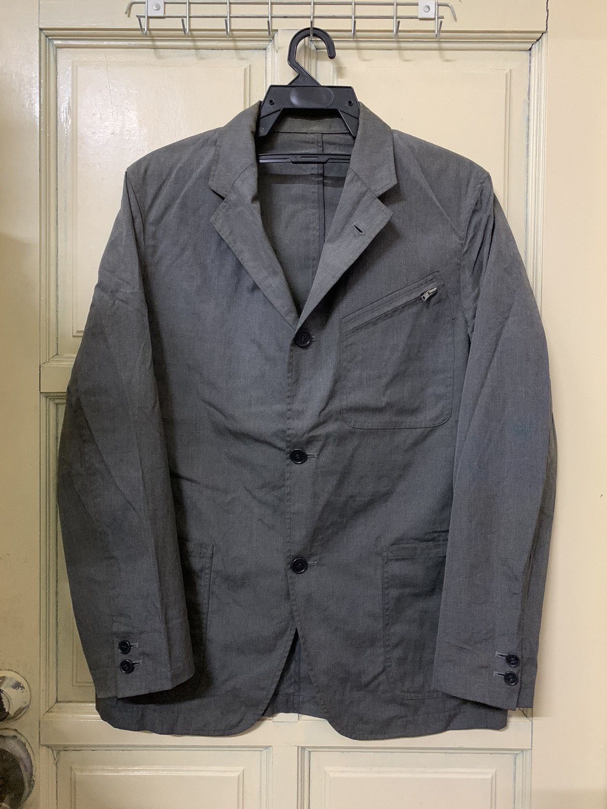 Issey Miyake 💥Avant Garde Beams Blazer Button Jacket Size US M / EU 48-50 / 2 - 1 Thumbnail