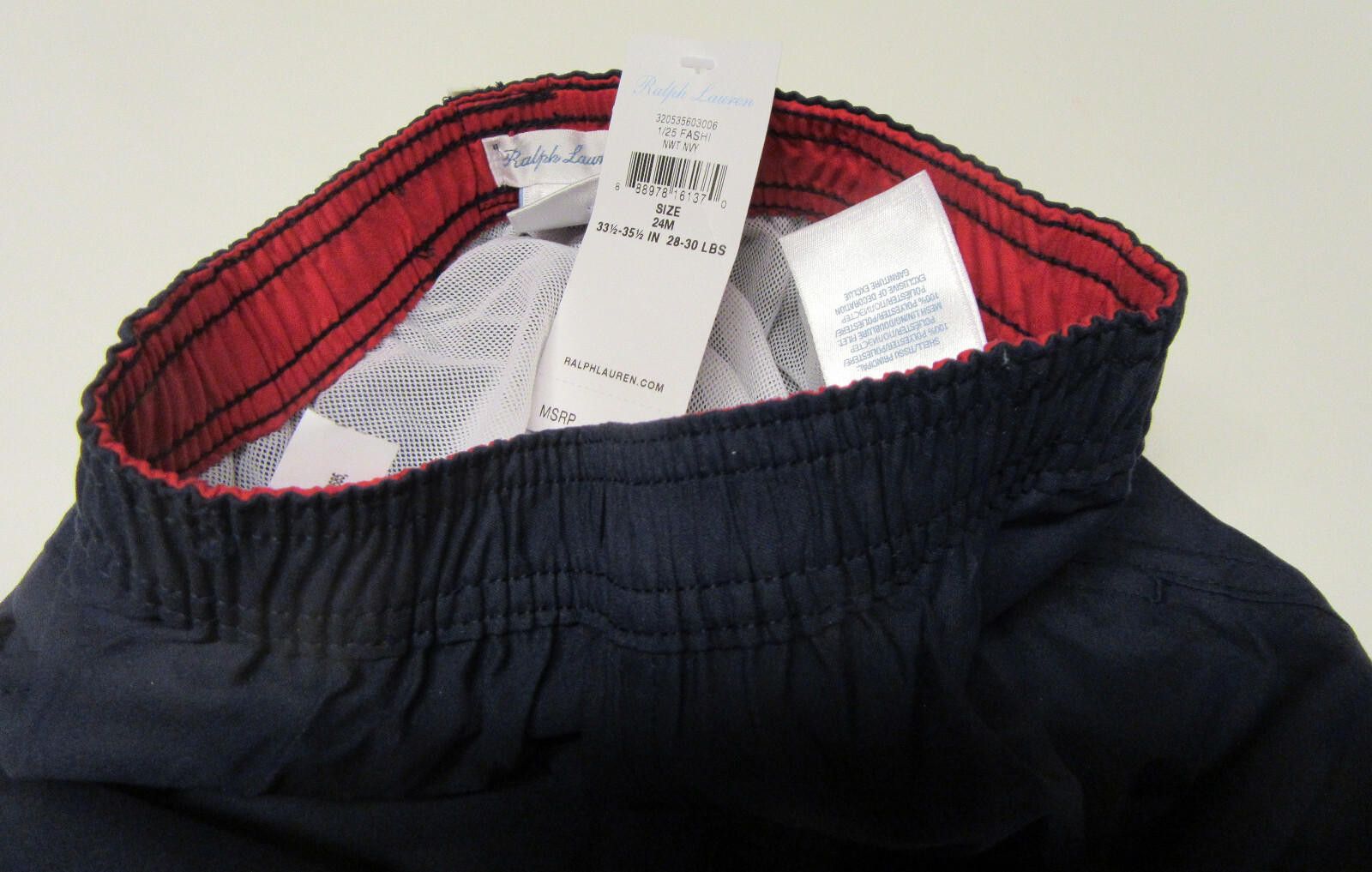 Polo Ralph Lauren Polo Ralph Lauren Infant Boys Swim Trunks Newport Navy 24M Size US 26 / EU 42 - 5 Thumbnail