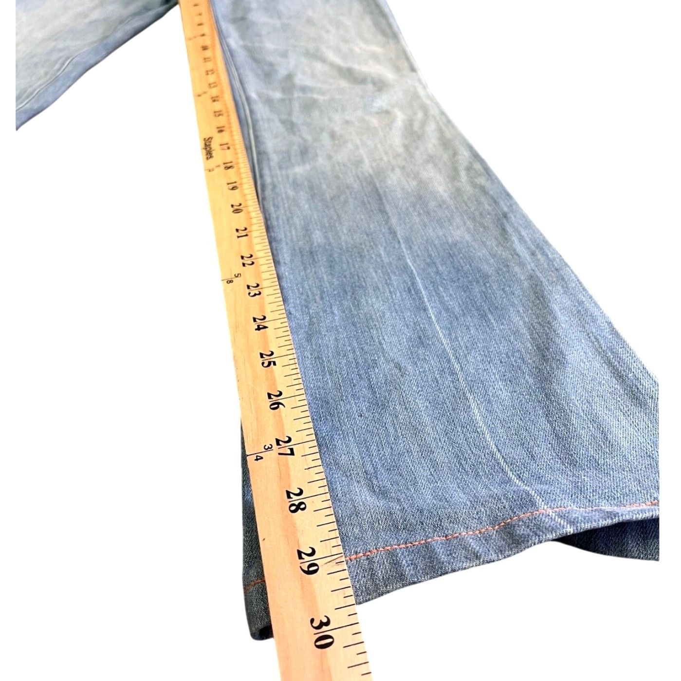Citizens Of Humanity Citizens of Humanity Jeans Womens 25 Blue Bootcut Light Wash Made in USA Size 42" / US 20 - 6 Thumbnail