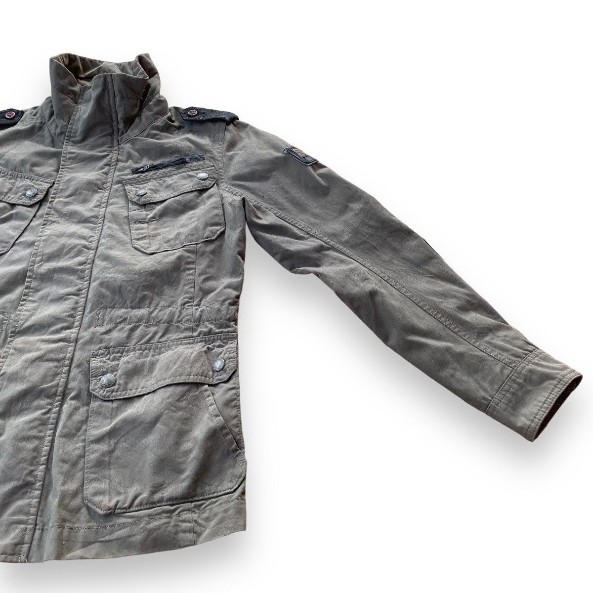 Diesel VINTAGE DIESEL - CO ONLY THE BRAVE PATCHWORK MILITARY JACKET Size US S / EU 44-46 / 1 - 16 Thumbnail