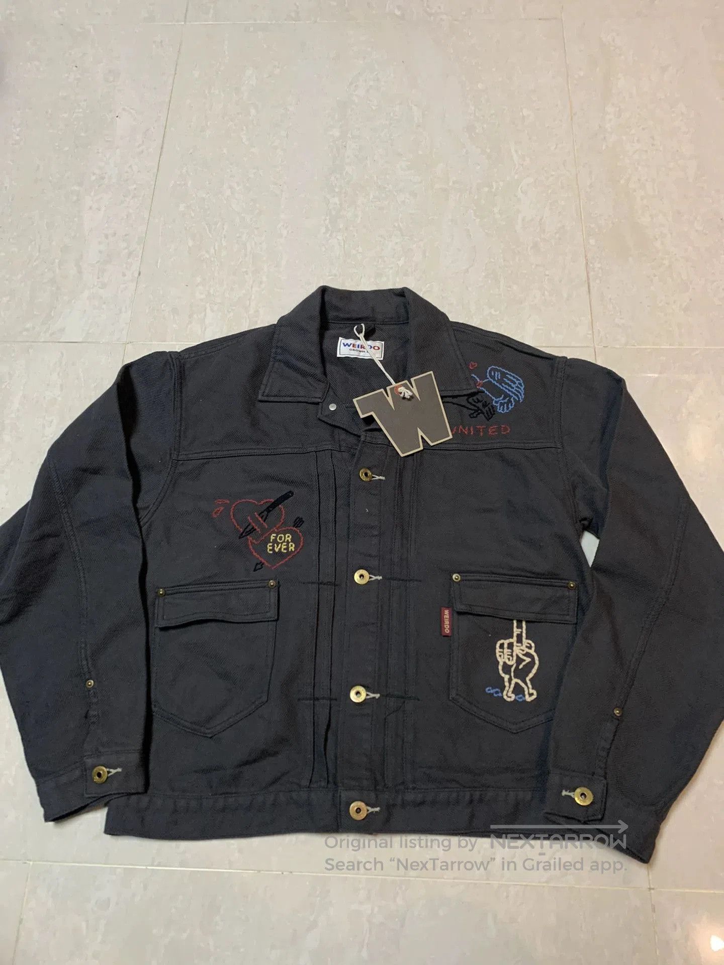 Other Weirdo Embroidered Jacket. Size US M / EU 48-50 / 2 - 2 Thumbnail
