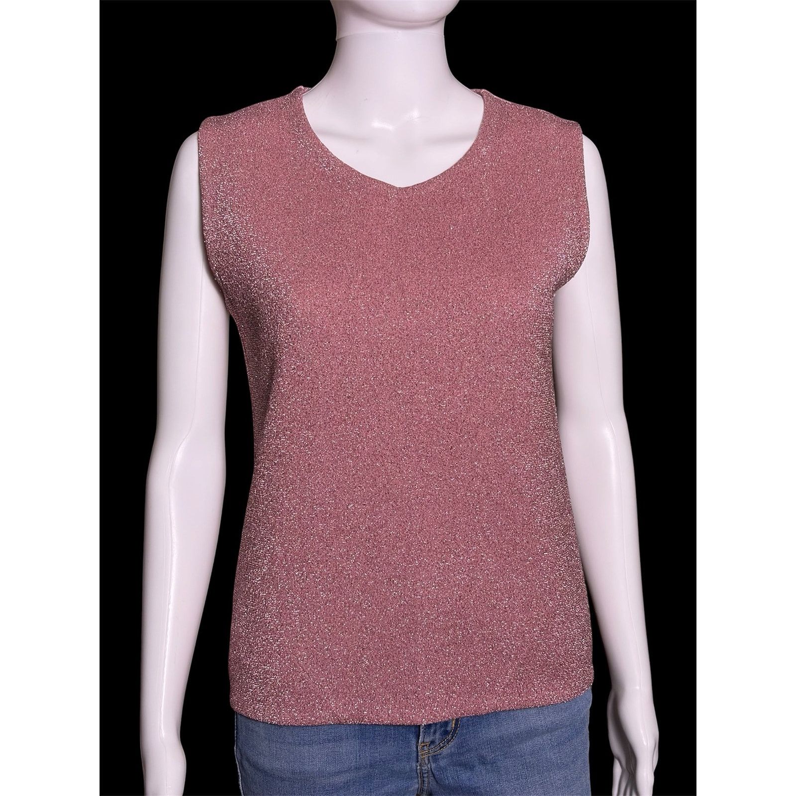 Louis Vuitton Y2K Louis Vuitton 2008 Marc Jacobs Pink Lurex Knit Tank Top Size M / US 6-8 / IT 42-44 - 1 Thumbnail