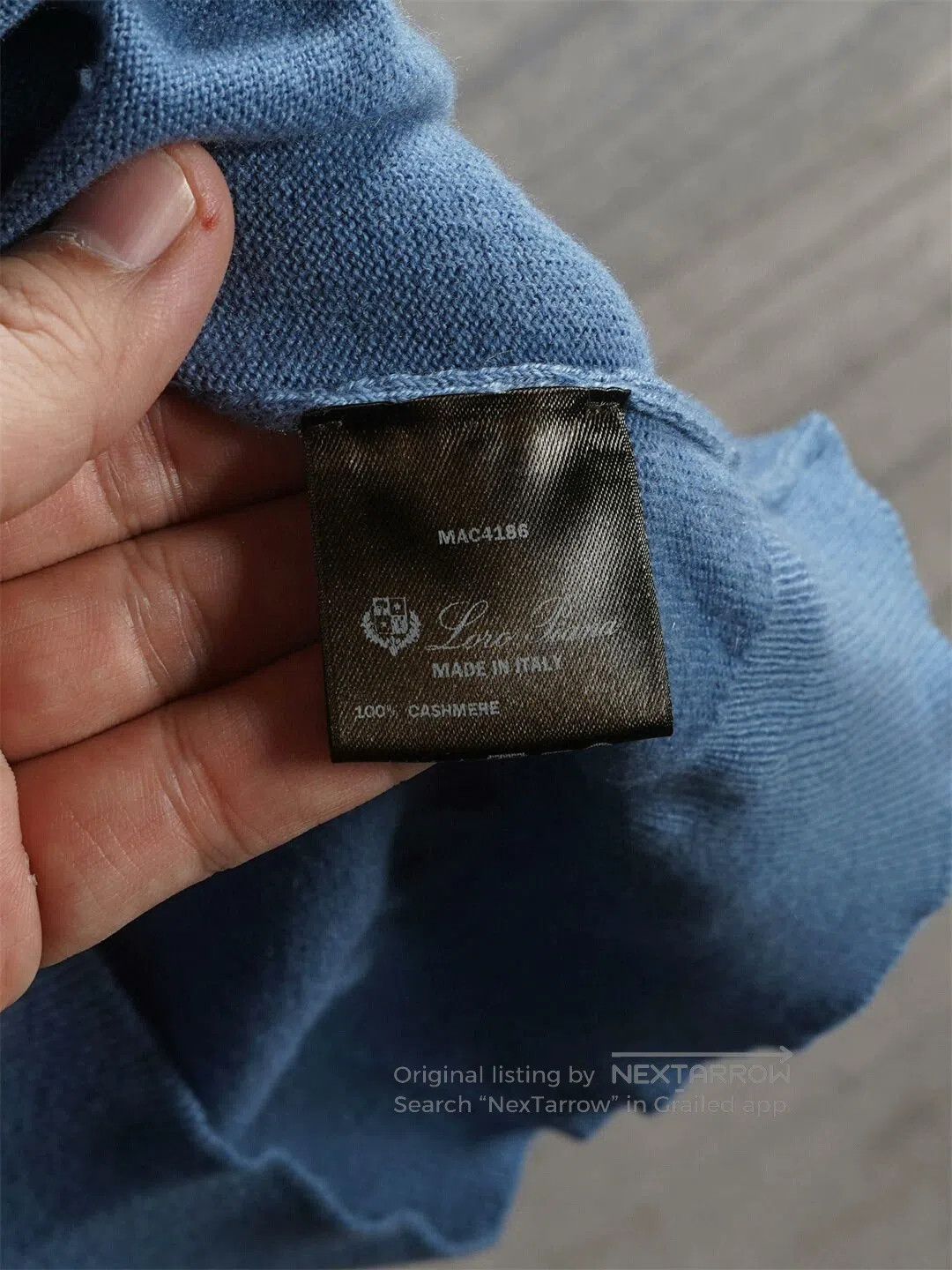 Loro Piana Loro Piana Men's Cashmere Knit Sweater. Size US L / EU 52-54 / 3 - 3 Thumbnail
