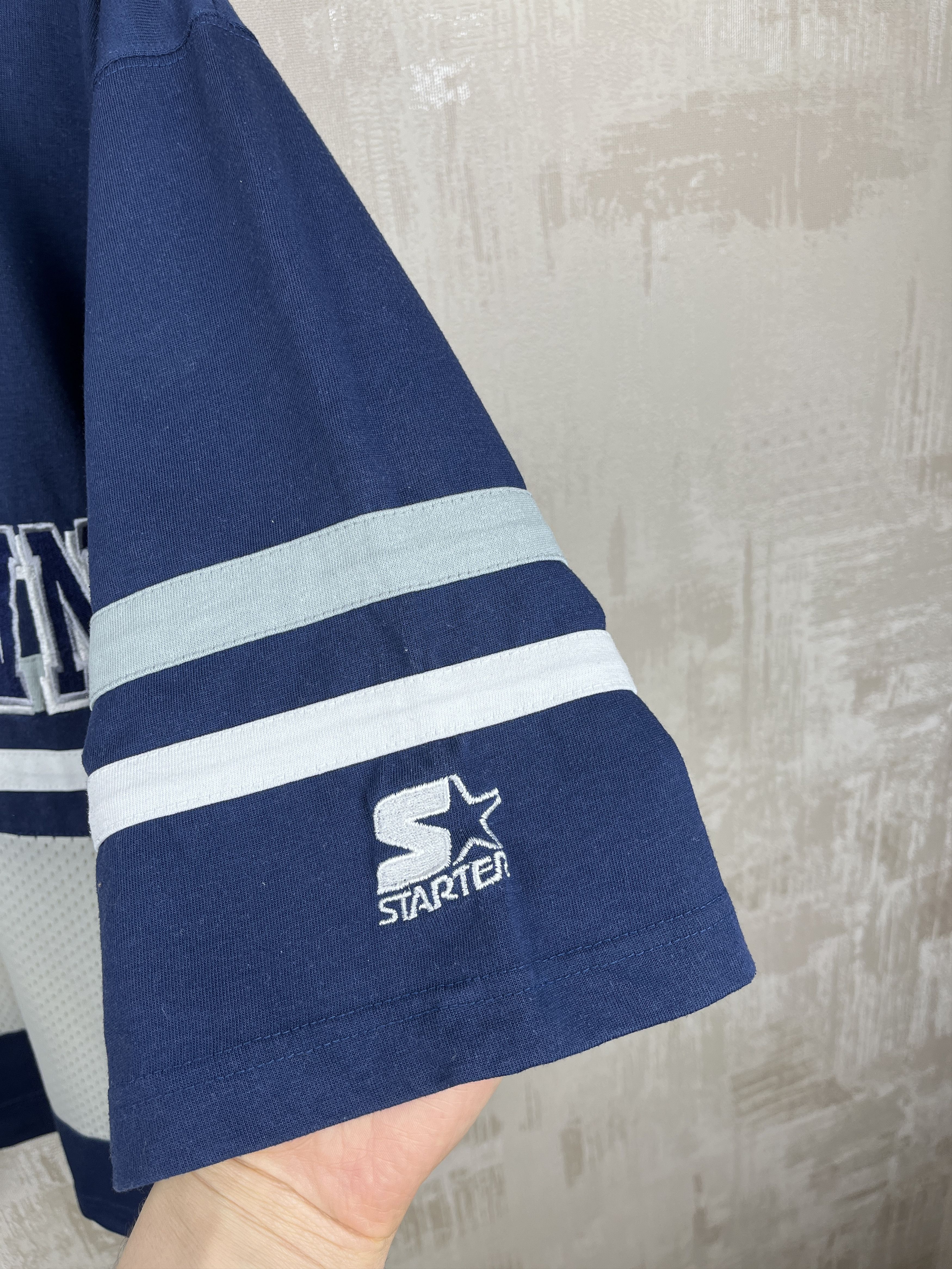 Starter 90's Georgetown Hoyas Starter Vintage T-shirt Oversized Size US XL / EU 56 / 4 - 11 Thumbnail