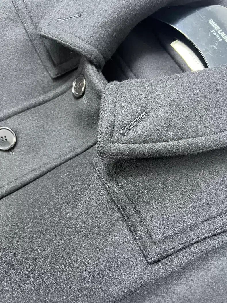 Saint Laurent Paris Saint Laurent Paris Black Samurai Single-Breasted Wool Dec Size US M / EU 48-50 / 2 - 3 Thumbnail