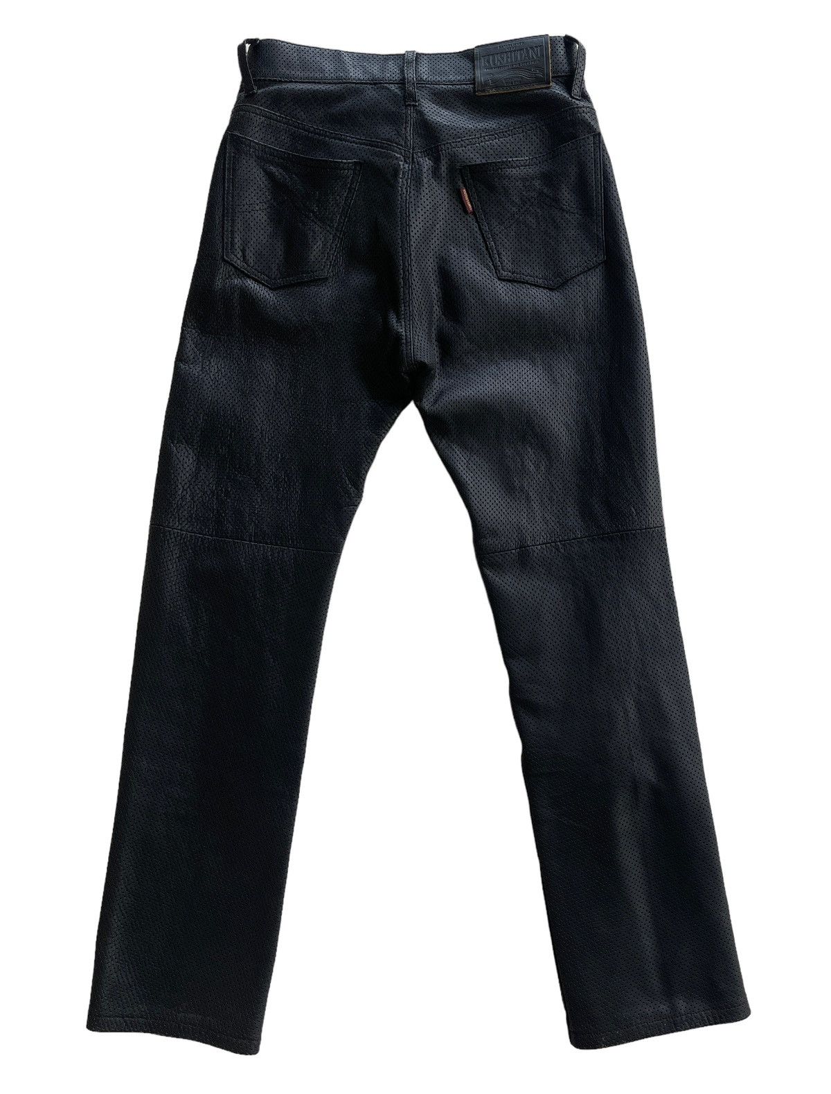 Fox Racing Vintage Kushitani Cowhide Leather Bikers Motorcycle Pants Size US 28 / EU 44 - 2 Thumbnail