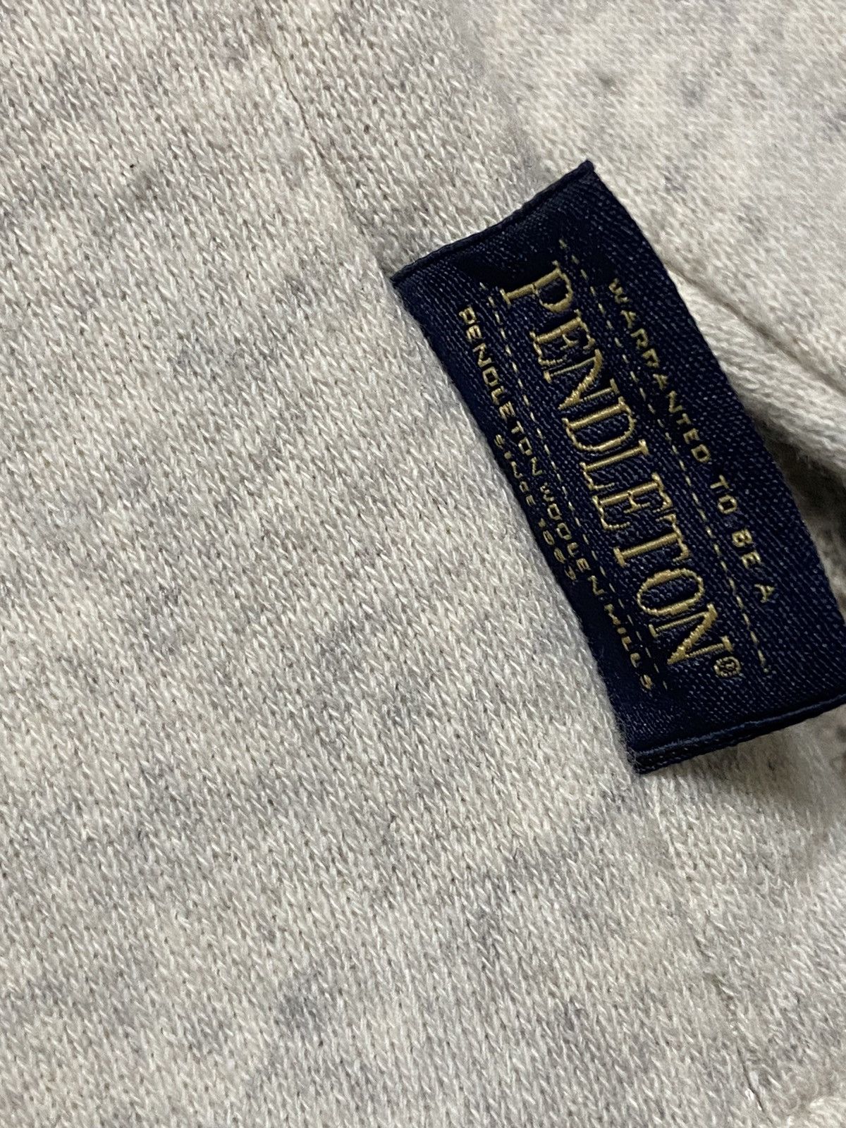 Pendleton Pendleton Oversized Crewneck Pullover Sweatshirt Size US L / EU 52-54 / 3 - 3 Thumbnail