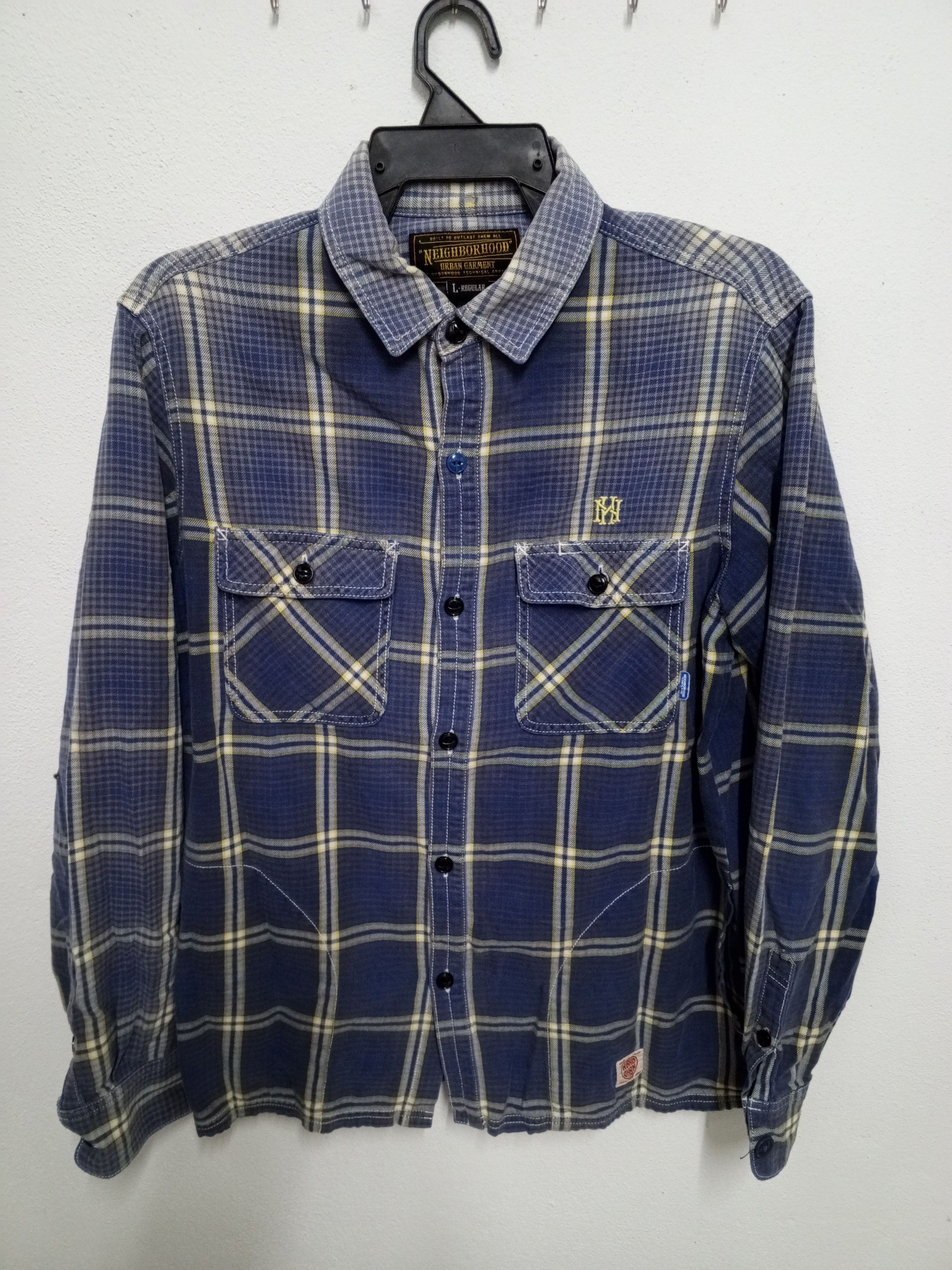 Neighborhood NEIGHBORHOOD PLAID SHIRT Size US L / EU 52-54 / 3 - 1 Thumbnail