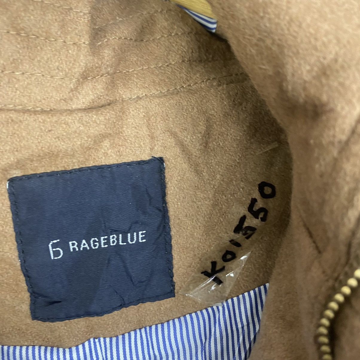 RAGEBLUE Rageblue Brown Zipper Jacket Winter Season Jacket #K01550 Size US M / EU 48-50 / 2 - 11 Thumbnail
