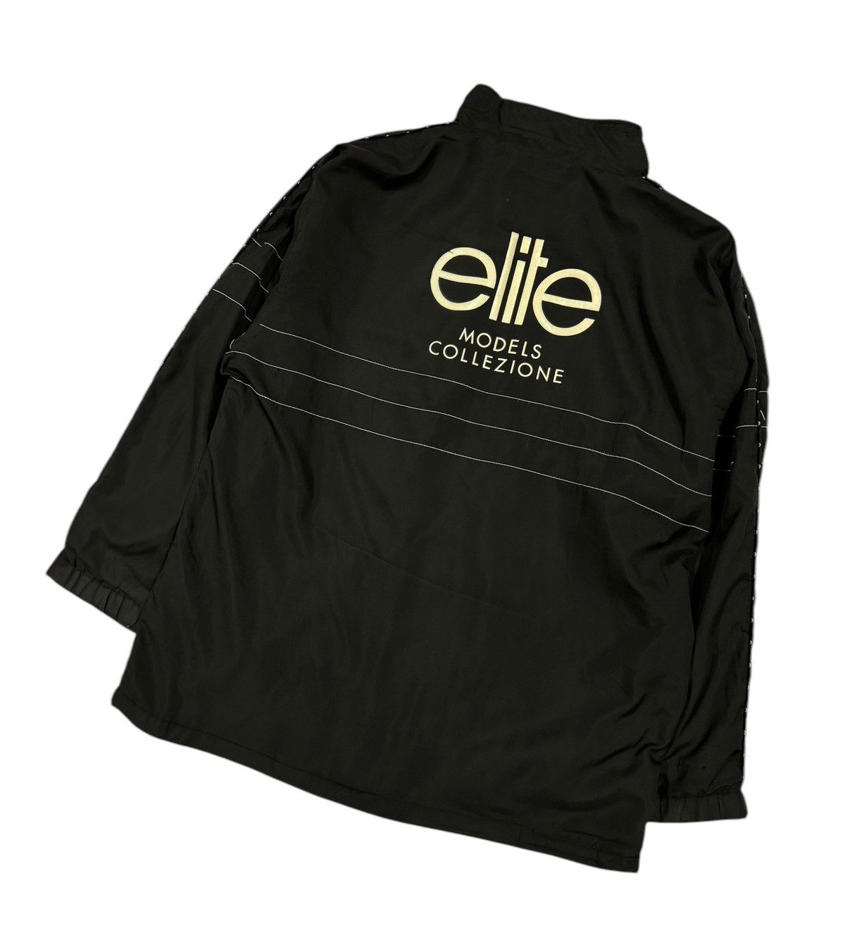 Japanese Brand × Vintage Vtg🔥Elite Models Collezione Big Logo Sweater Size US L / EU 52-54 / 3 - 10 Thumbnail