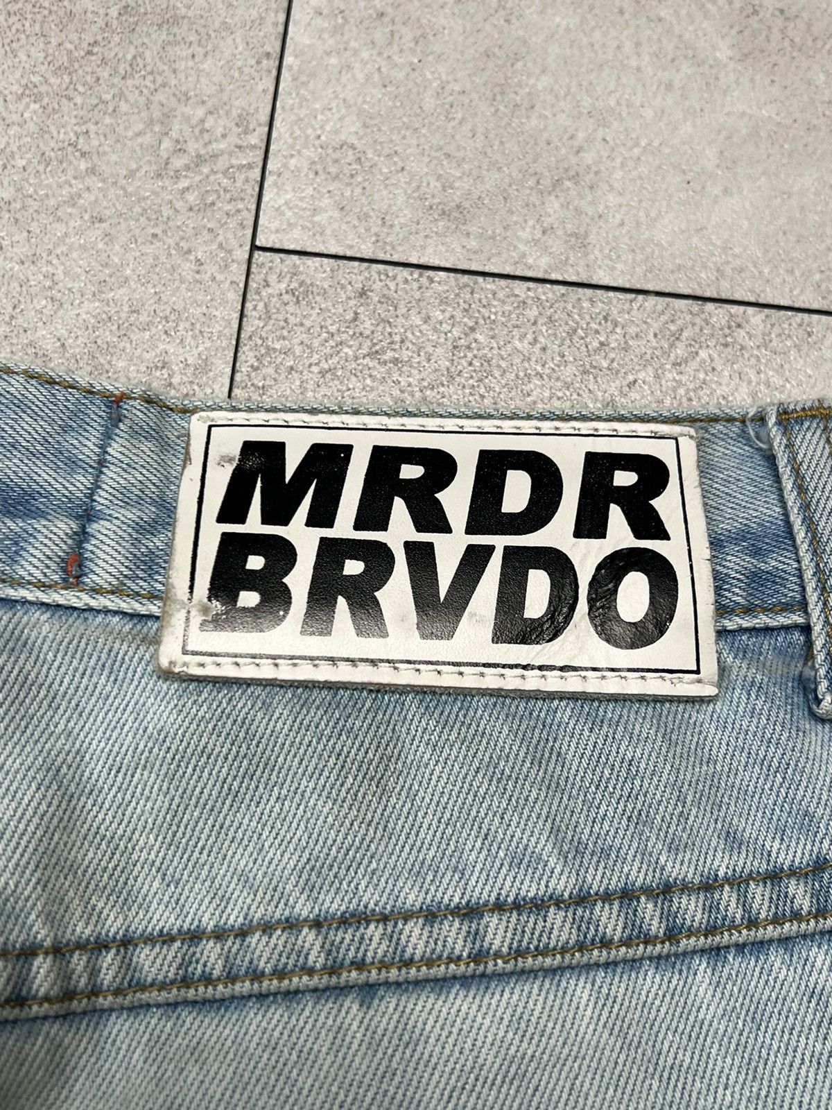 Ev Bravado × Who Decides War EV BRAVADO RAINBOW CRYSTAL SWAROVSKI JEANS Size US 30 / EU 46 - 5 Thumbnail