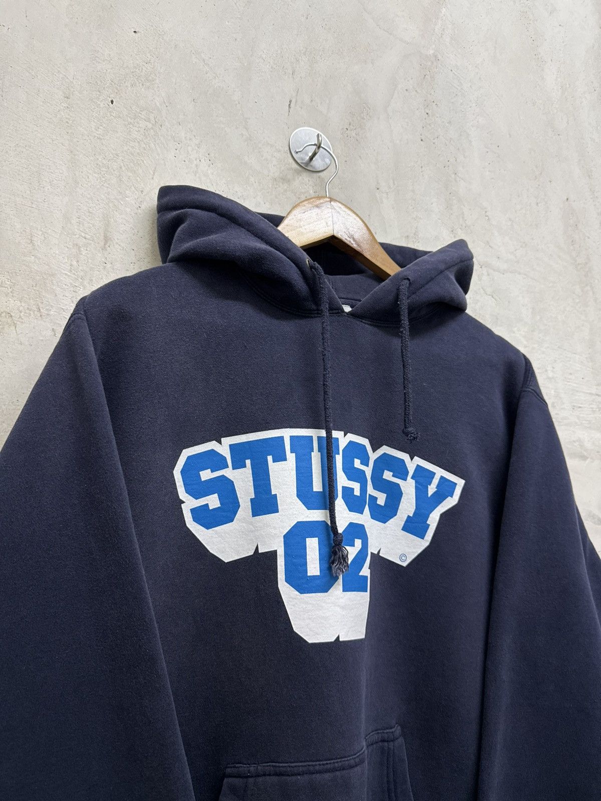 Stussy Vintage 2000s Stussy Spellout Hoodie Size US M / EU 48-50 / 2 - 2 Thumbnail