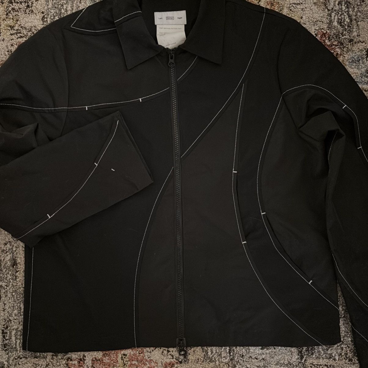 POST ARCHIVE FACTION (PAF) 4.0+ Jacket Center zip drizzler contrast stitch technical Size US M / EU 48-50 / 2 - 2 Thumbnail
