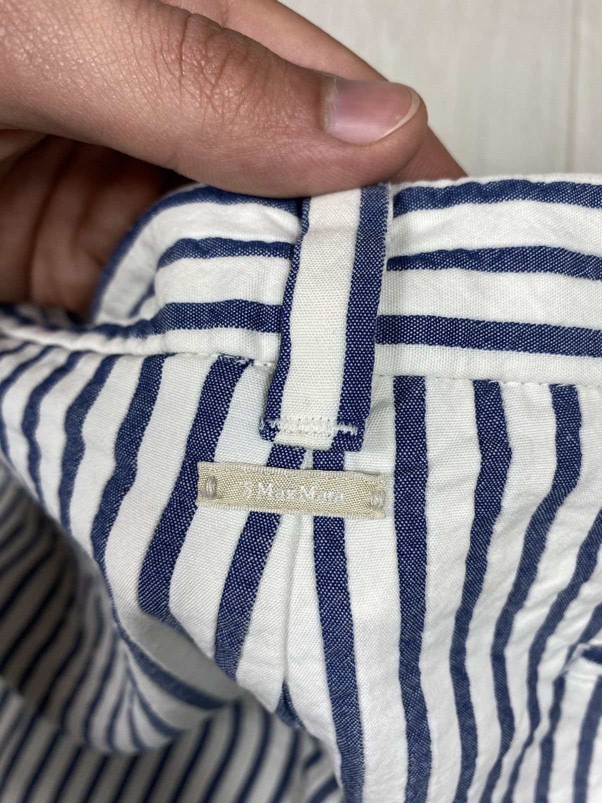 Max Mara ‘S Max Mara Striped Pants Size 28" / US 6 / IT 42 - 10 Thumbnail
