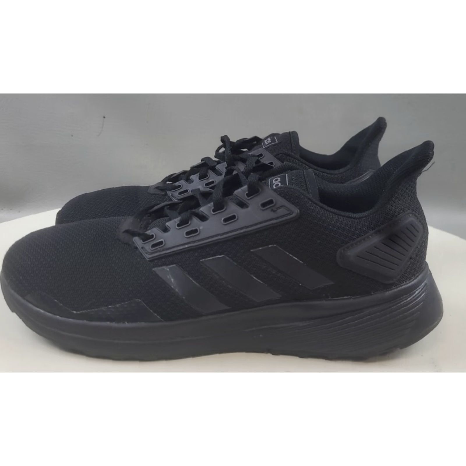 Adidas Adidas Duramo Sneaker Men B96578 Triple Black Size 8.5 EU 42 US 8.5 Running Lightly Used Size ONE SIZE - 6 Thumbnail
