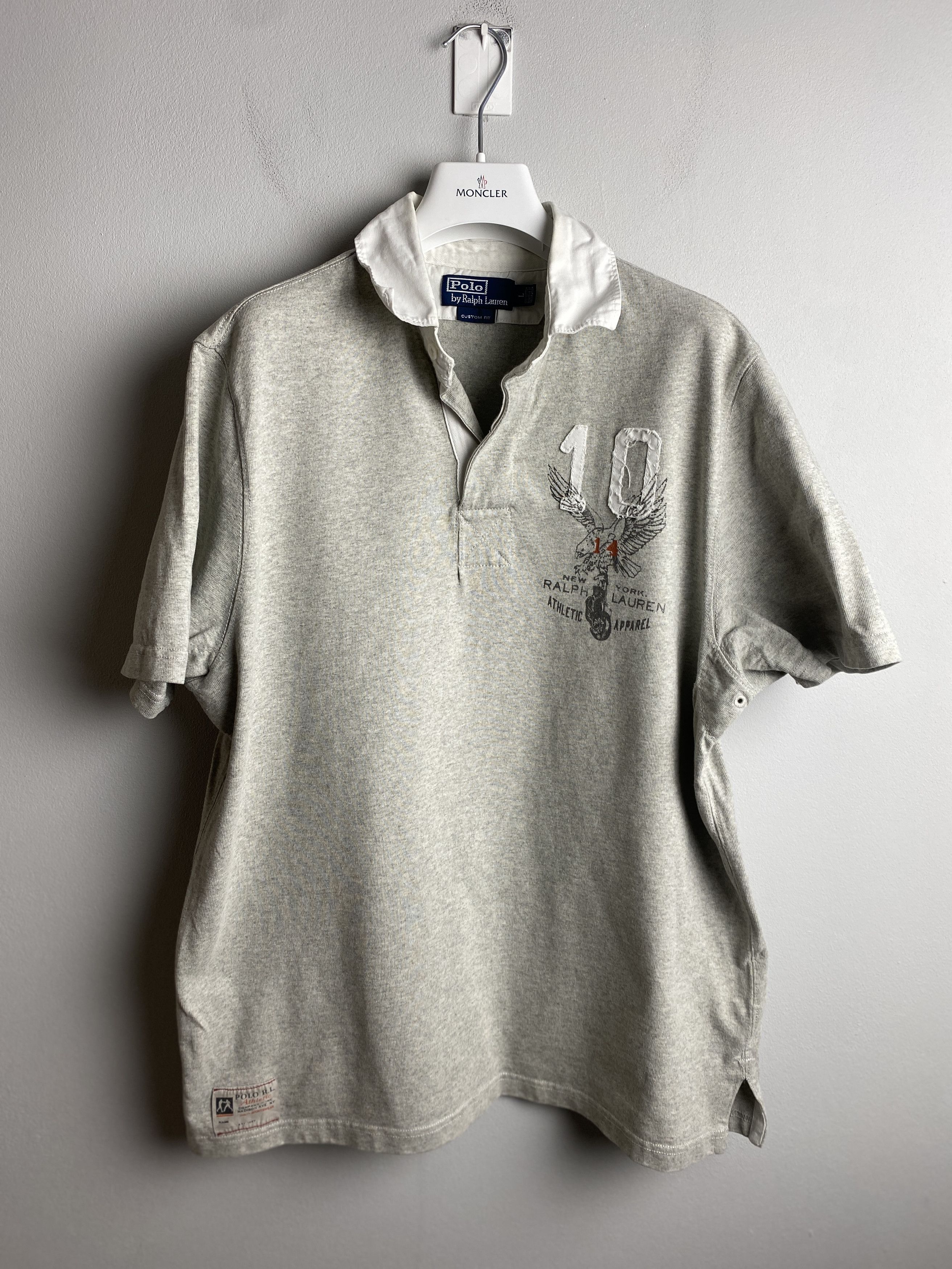 Polo Ralph Lauren × Vintage Polo Ralph Lauren New York 10 polo t-shirt tee Size US L / EU 52-54 / 3 - 1 Thumbnail